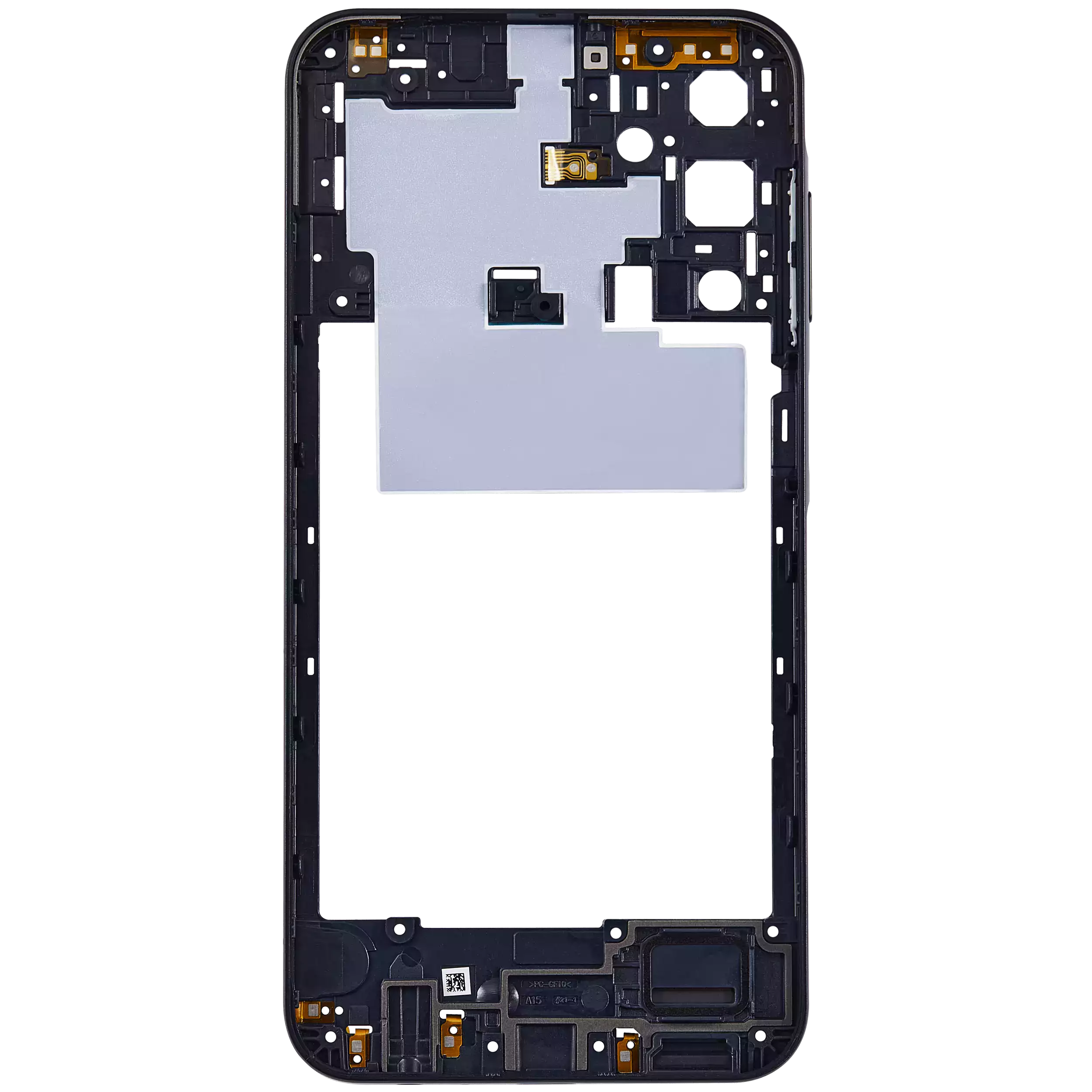 Mittelrahmen für Samsung Galaxy A15 5G (A156 / 2023) (Brave Black) – Bild 4