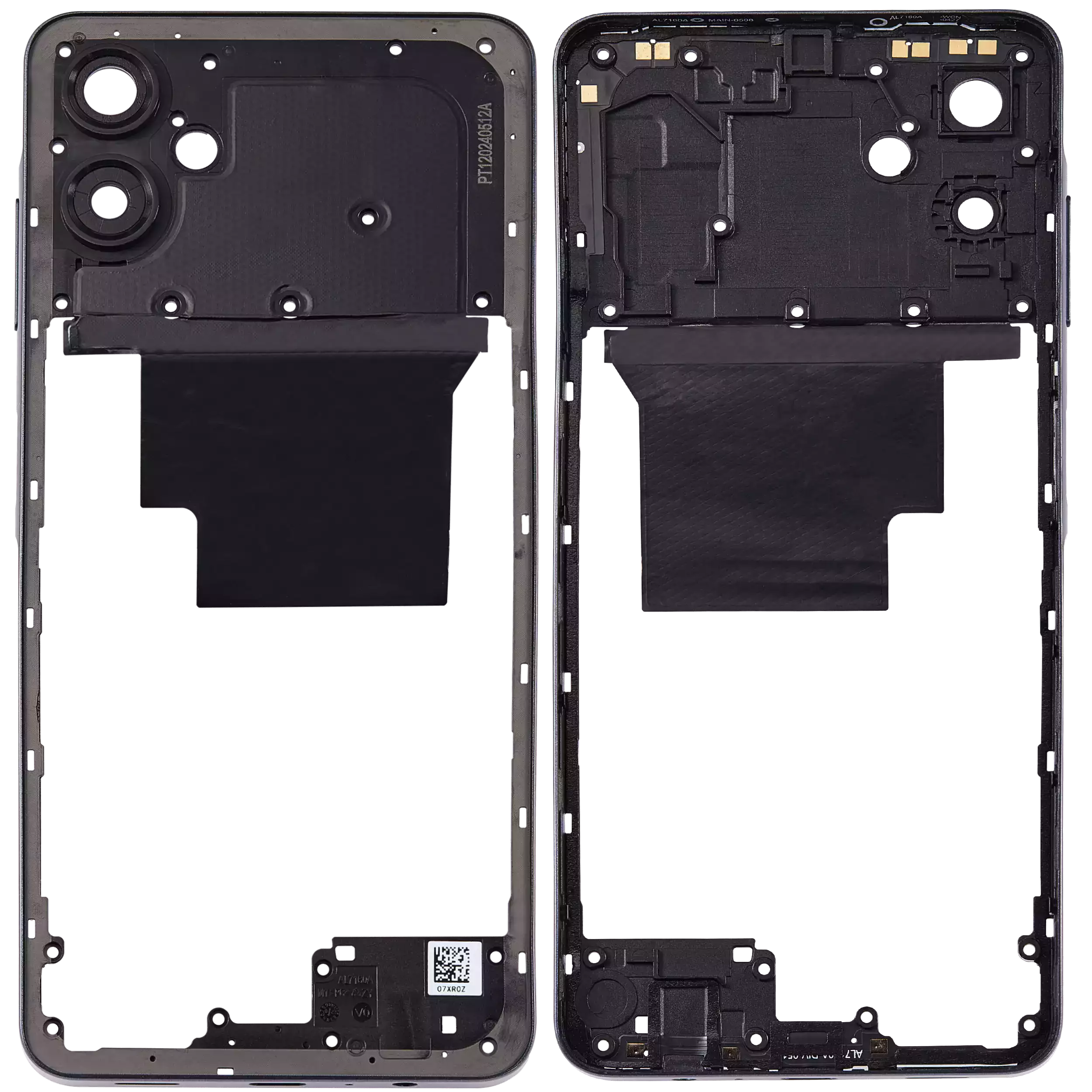 Mittelrahmen für Samsung Galaxy A06 (A065 / 2024) (Blue (Blau)) – Bild 2