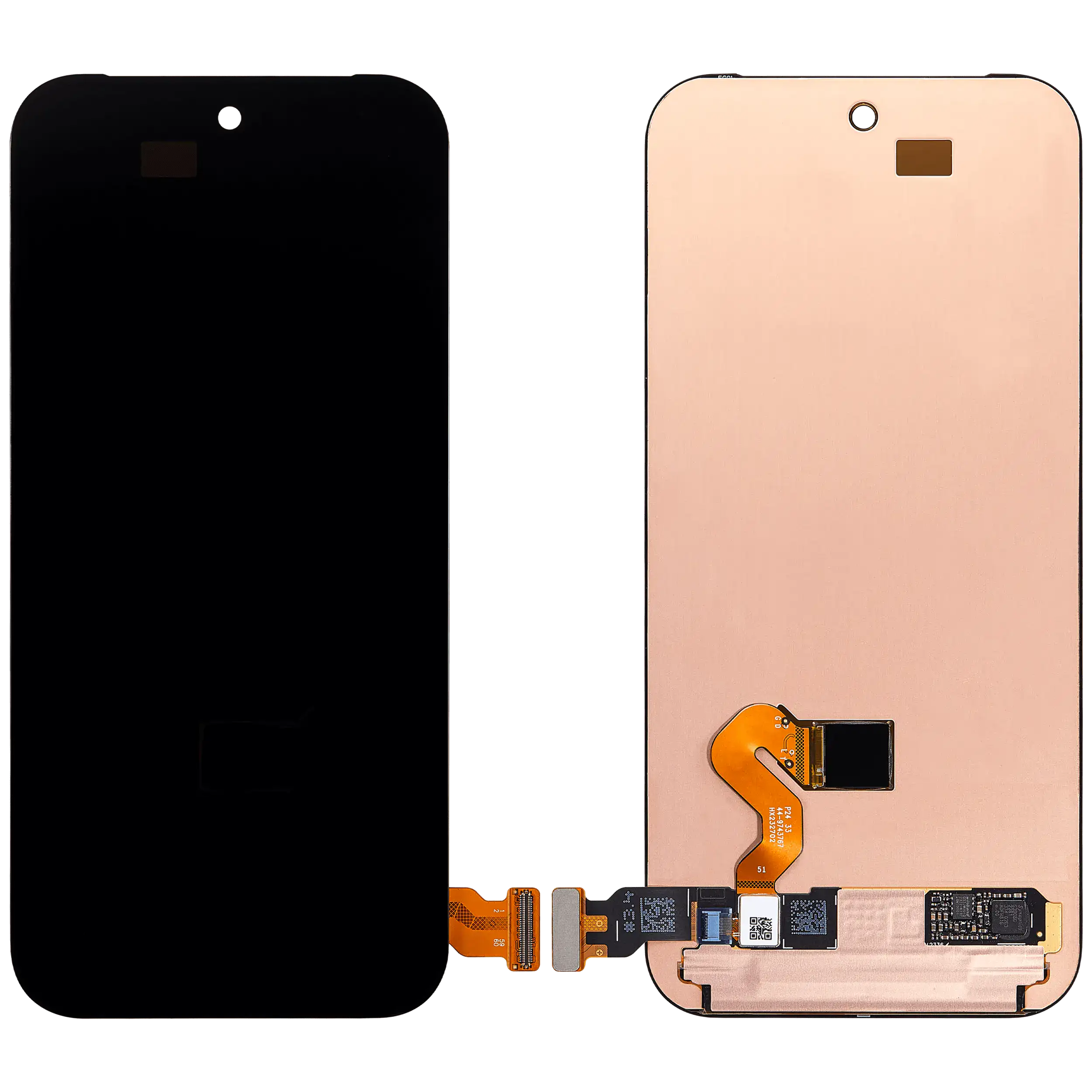 OLED Display ohne Rahmen (mit Fingerprint Sensor) für Google Pixel 9 Pro (professionell aufgearbeitet) – Bild 2