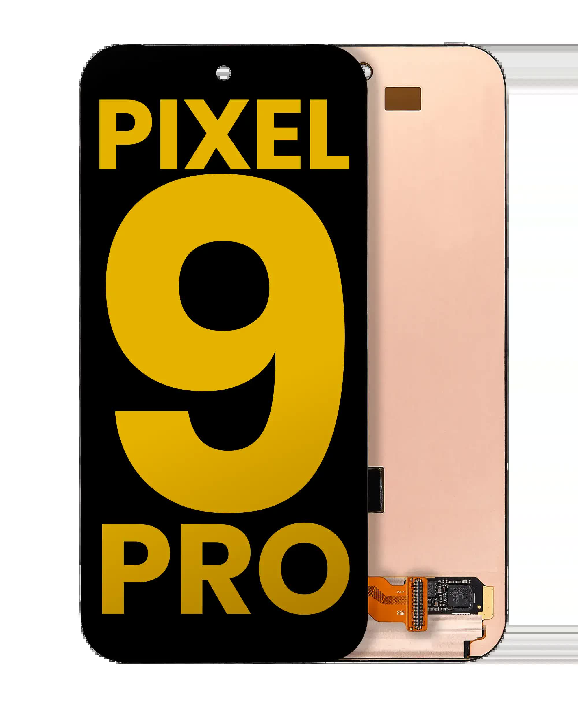 OLED Display ohne Rahmen (mit Fingerprint Sensor) für Google Pixel 9 Pro (professionell aufgearbeitet)