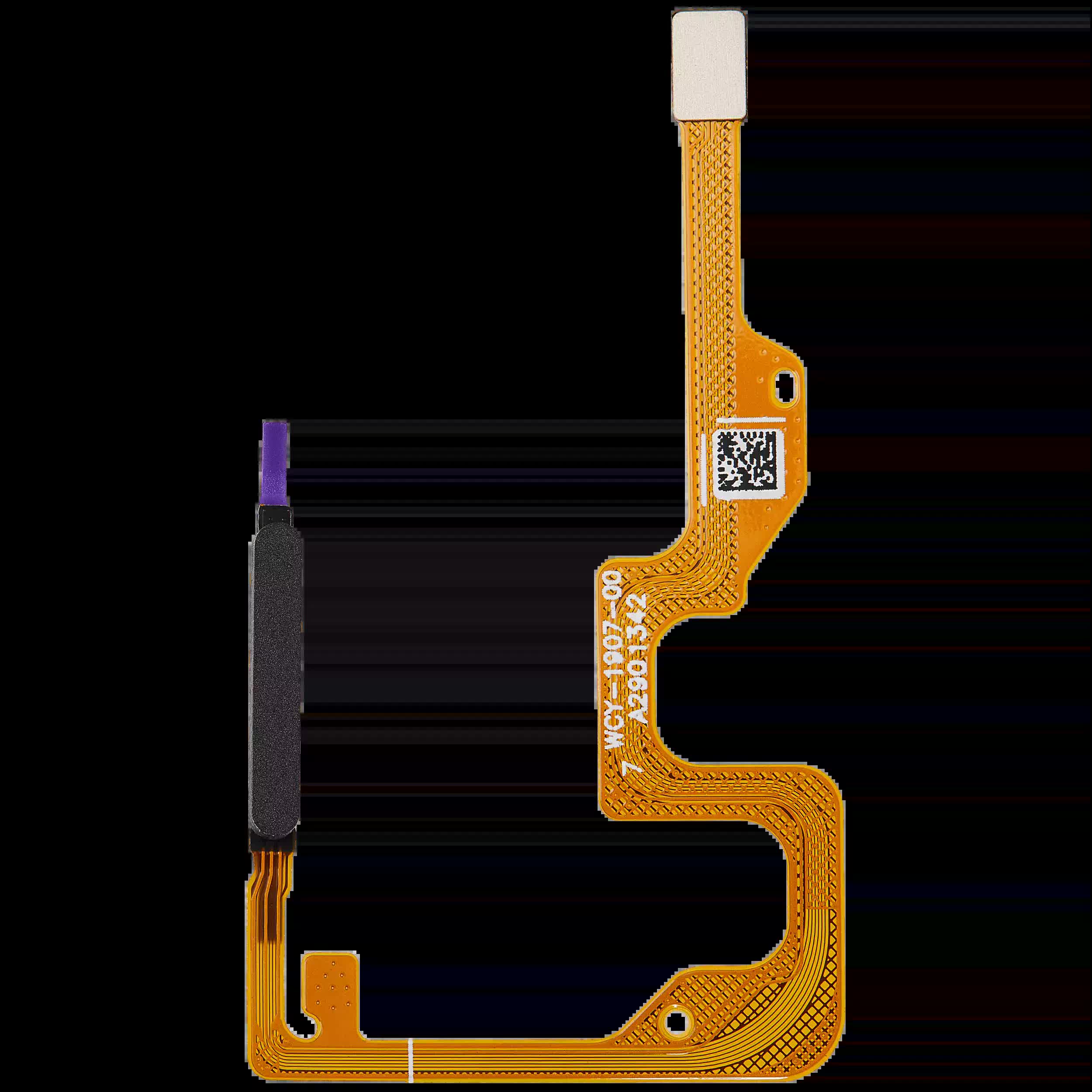 Fingerabdrucksensor mit Flexkabel für Honor 70 Lite (Midnight Black (Schwarz))
