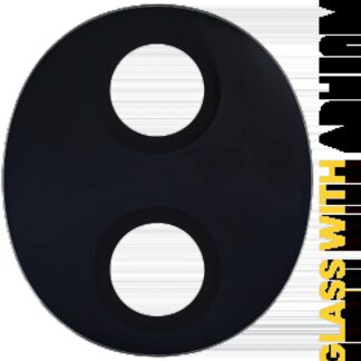 Rückkamera (Wide / Tiefe) Linse (nur Glas) mit Klebefolie für Honor 90