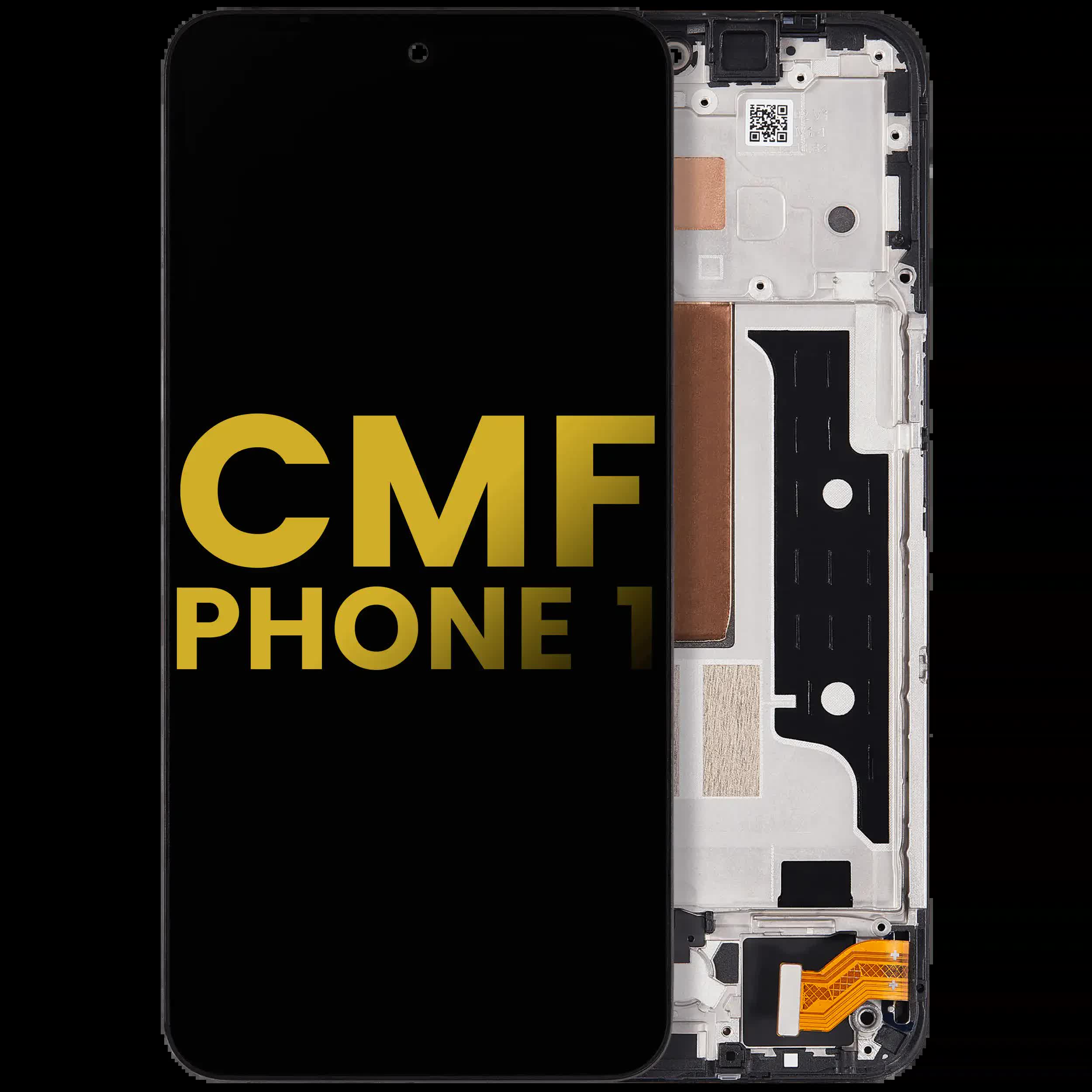 OLED Display mit Rahmen für Nothing CMF Phone 1 (professionell aufgearbeitet)