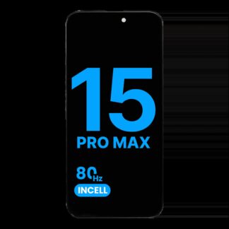 LCD Display für iPhone 15 Pro Max (Aftermarket: AQ7 / Incell) (80HZ)