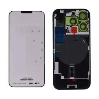 Rückglas mit MagSafe Magnet & NFC & Taschenlampen-Flexkabel für IPhone 16 Pro (Original) (White Titanium)