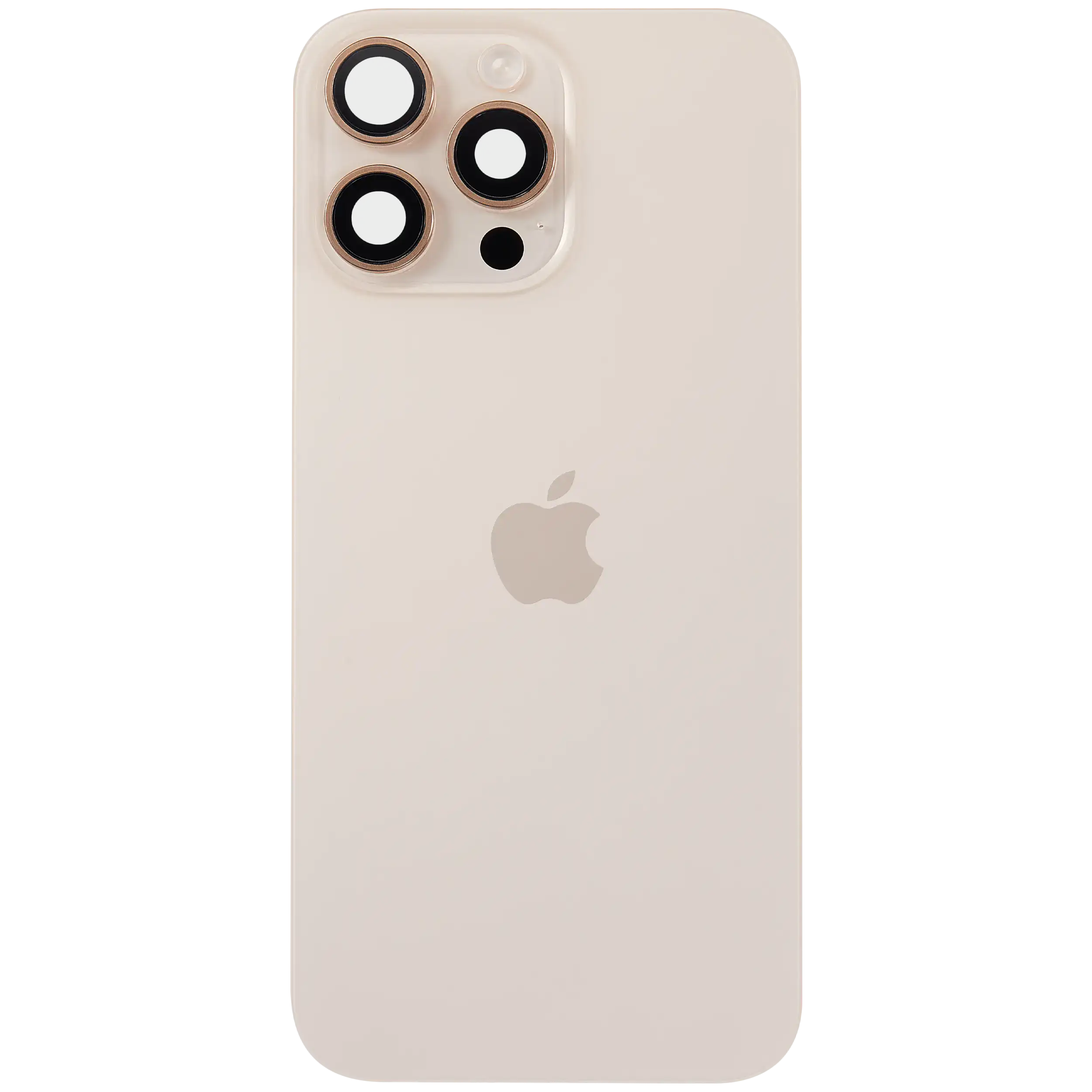Rückglas mit MagSafe Magnet & NFC & Taschenlampen-Flexkabel für IPhone 16 Pro Max (Original) (Desert Titanium) – Bild 4