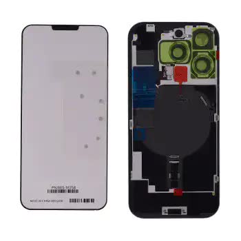 Rückglas mit MagSafe Magnet & NFC & Taschenlampen-Flexkabel für IPhone 16 Pro Max (Original) (Desert Titanium)