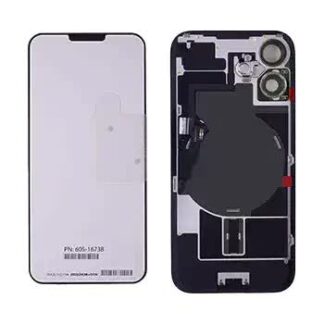Rückglas mit MagSafe Magnet & NFC & Taschenlampen-Flexkabel für iPhone 16 Plus (Original) (Ultramarine)