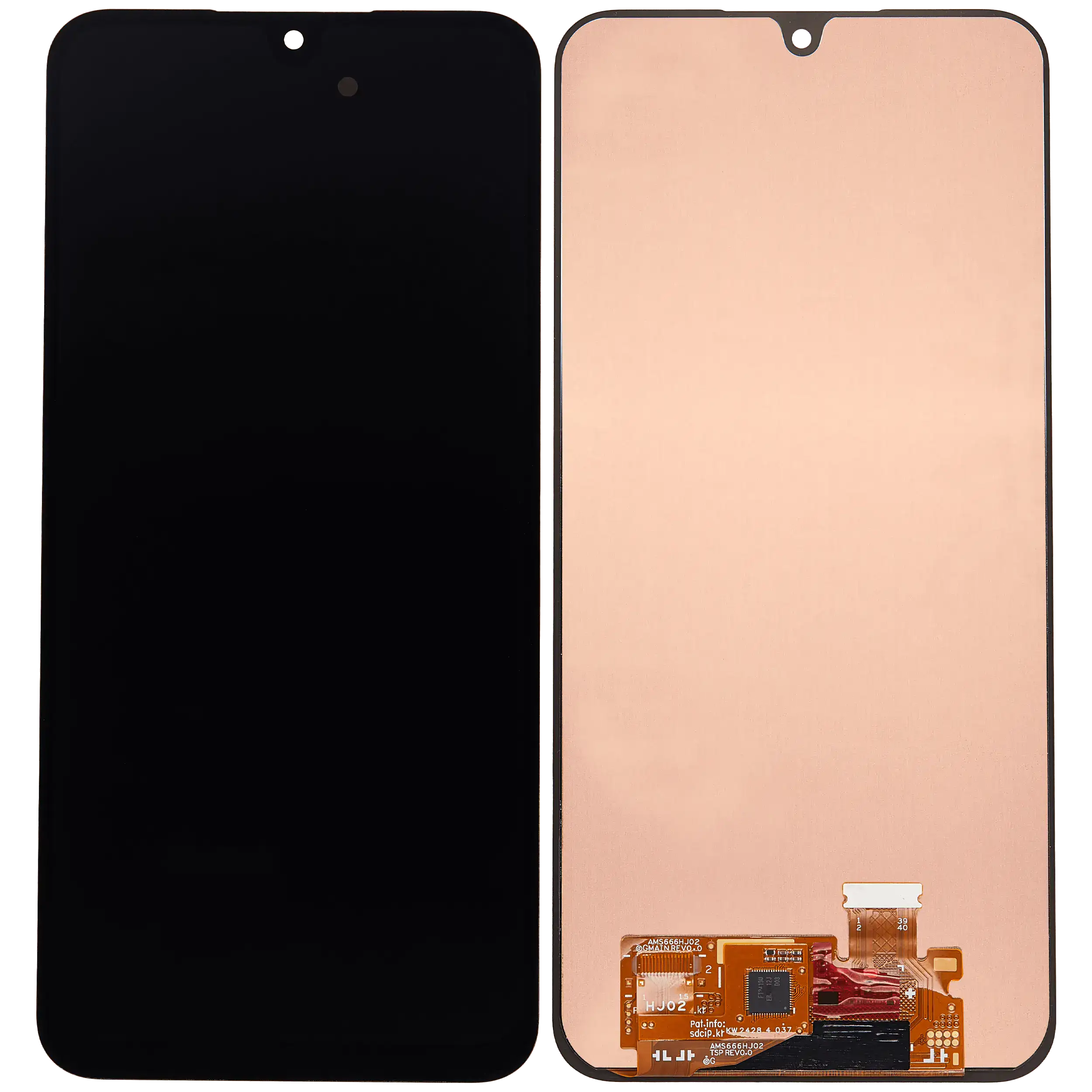 OLED Display ohne Rahmen für Samsung Galaxy A16 (A166 / 2024) (professionell aufgearbeitet) – Bild 2
