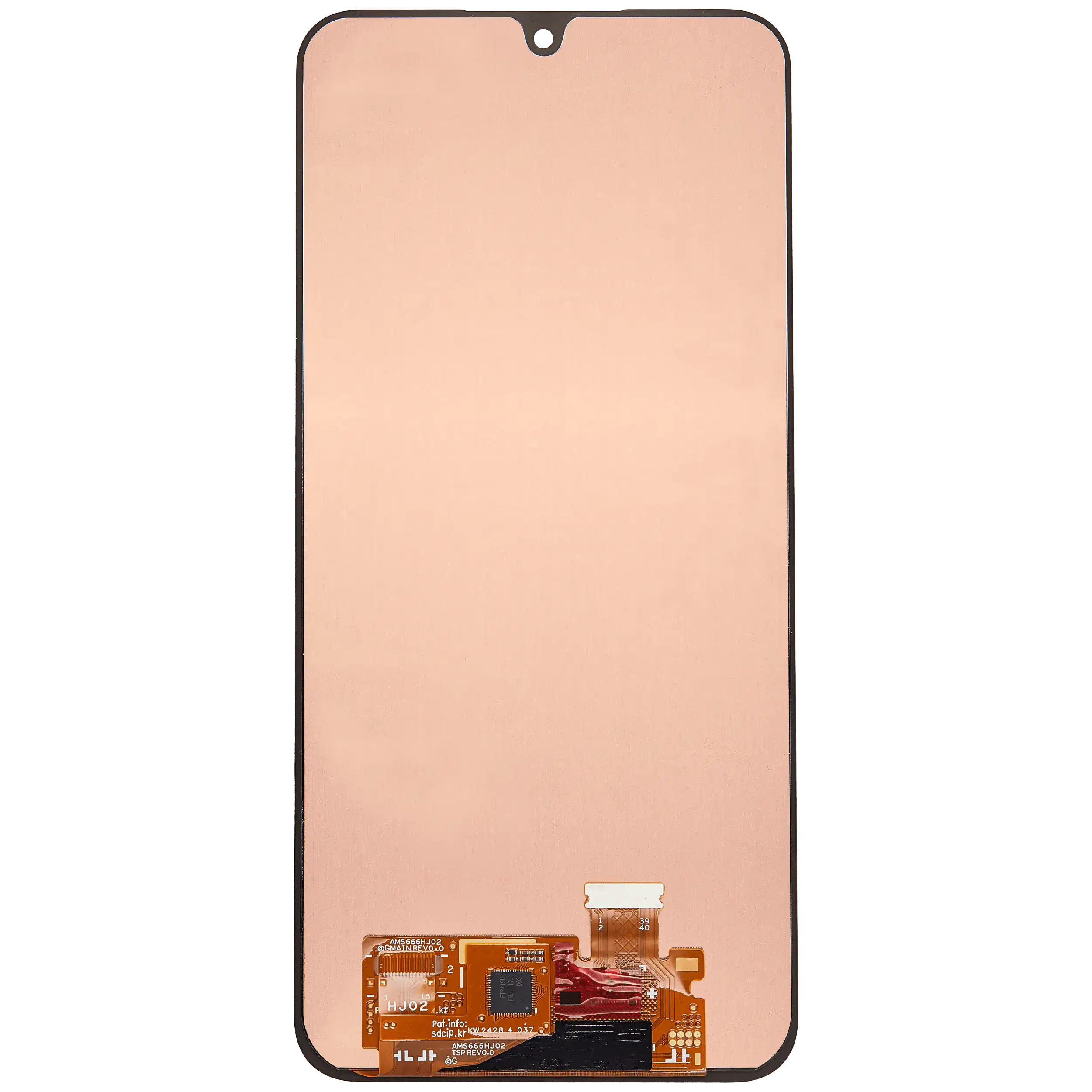 OLED Display ohne Rahmen für Samsung Galaxy A16 (A166 / 2024) (professionell aufgearbeitet) – Bild 4