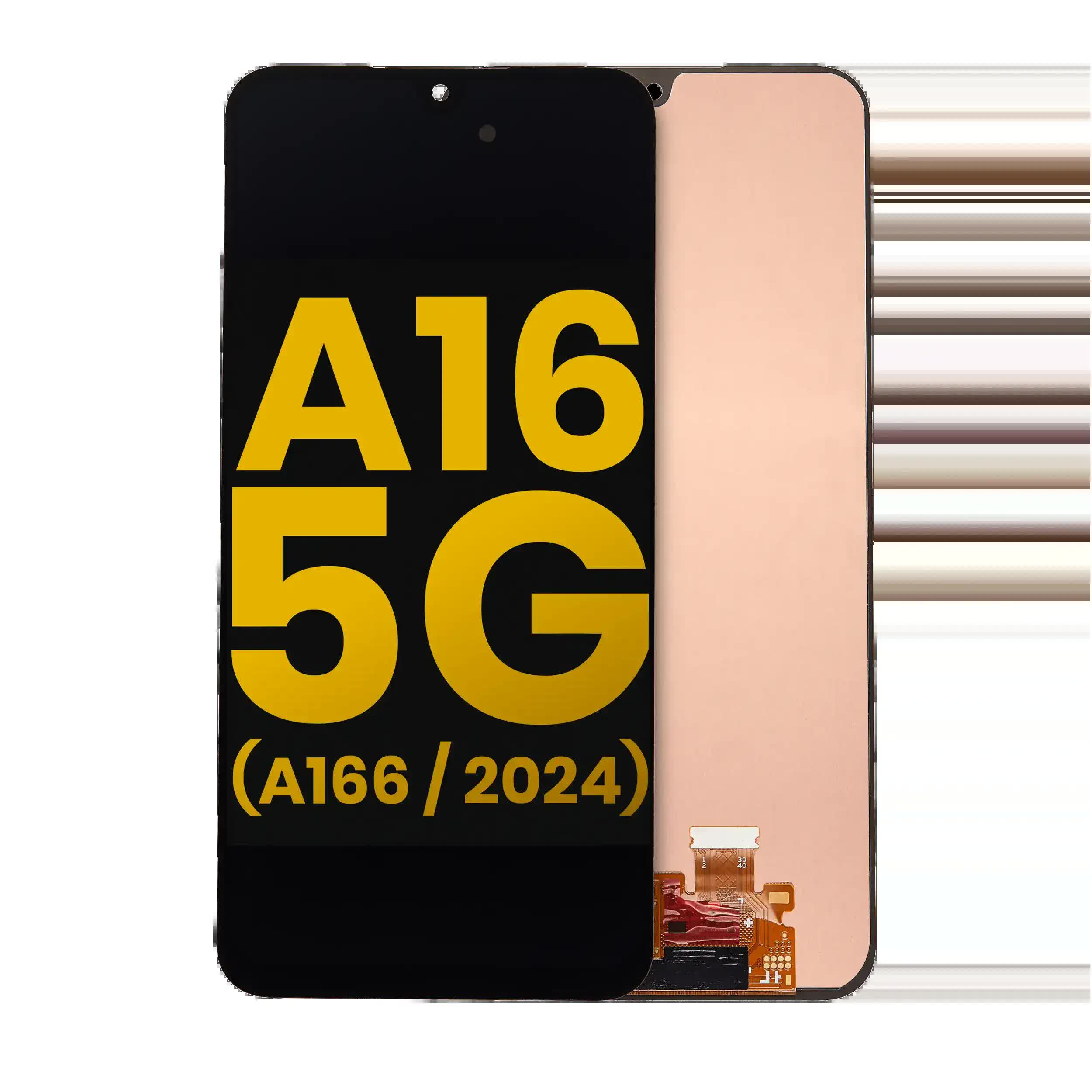 OLED Display ohne Rahmen für Samsung Galaxy A16 (A166 / 2024) (professionell aufgearbeitet)