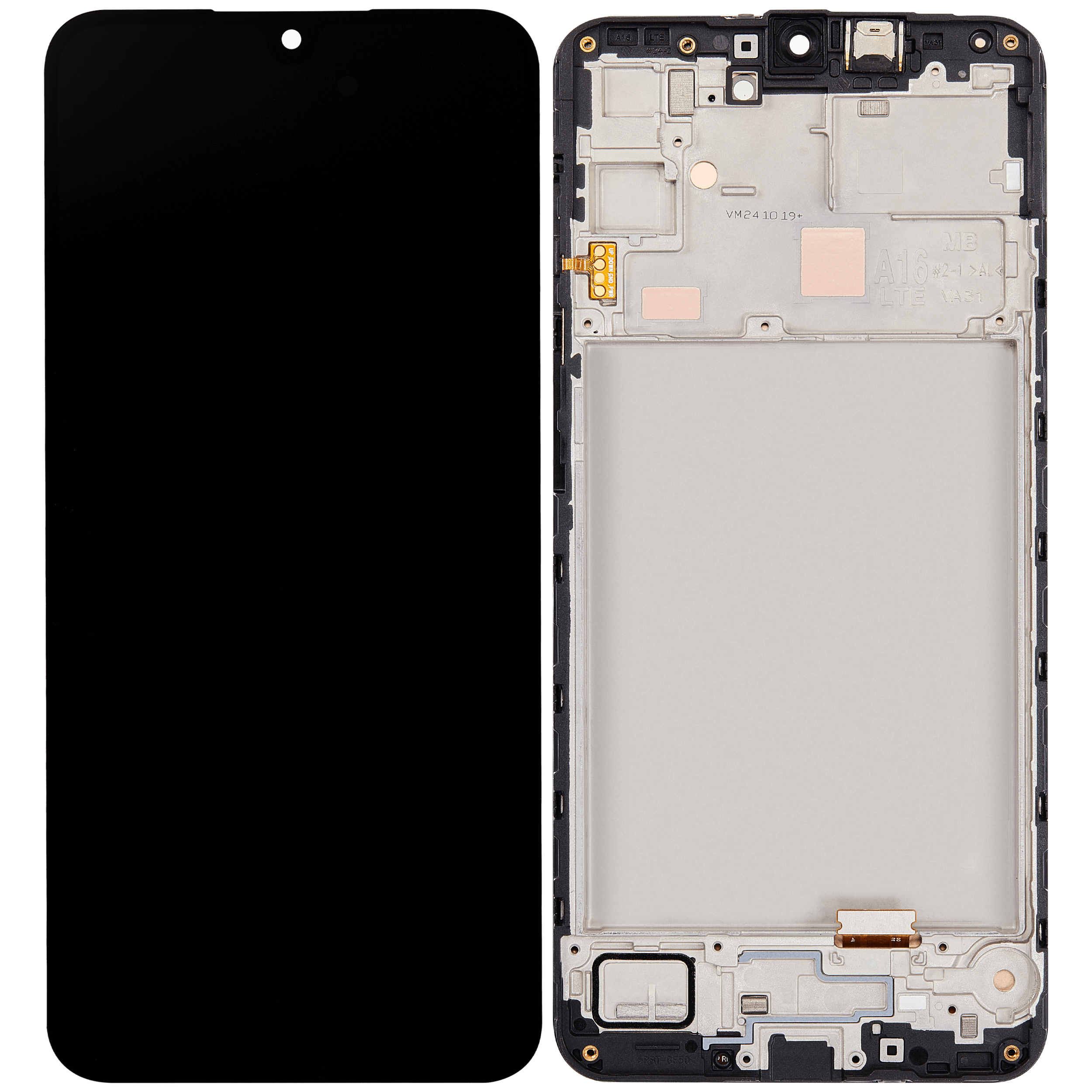 OLED Display mit Rahmen für Samsung Galaxy A16 4G (A165 / 2024) (professionell aufgearbeitet) – Bild 2