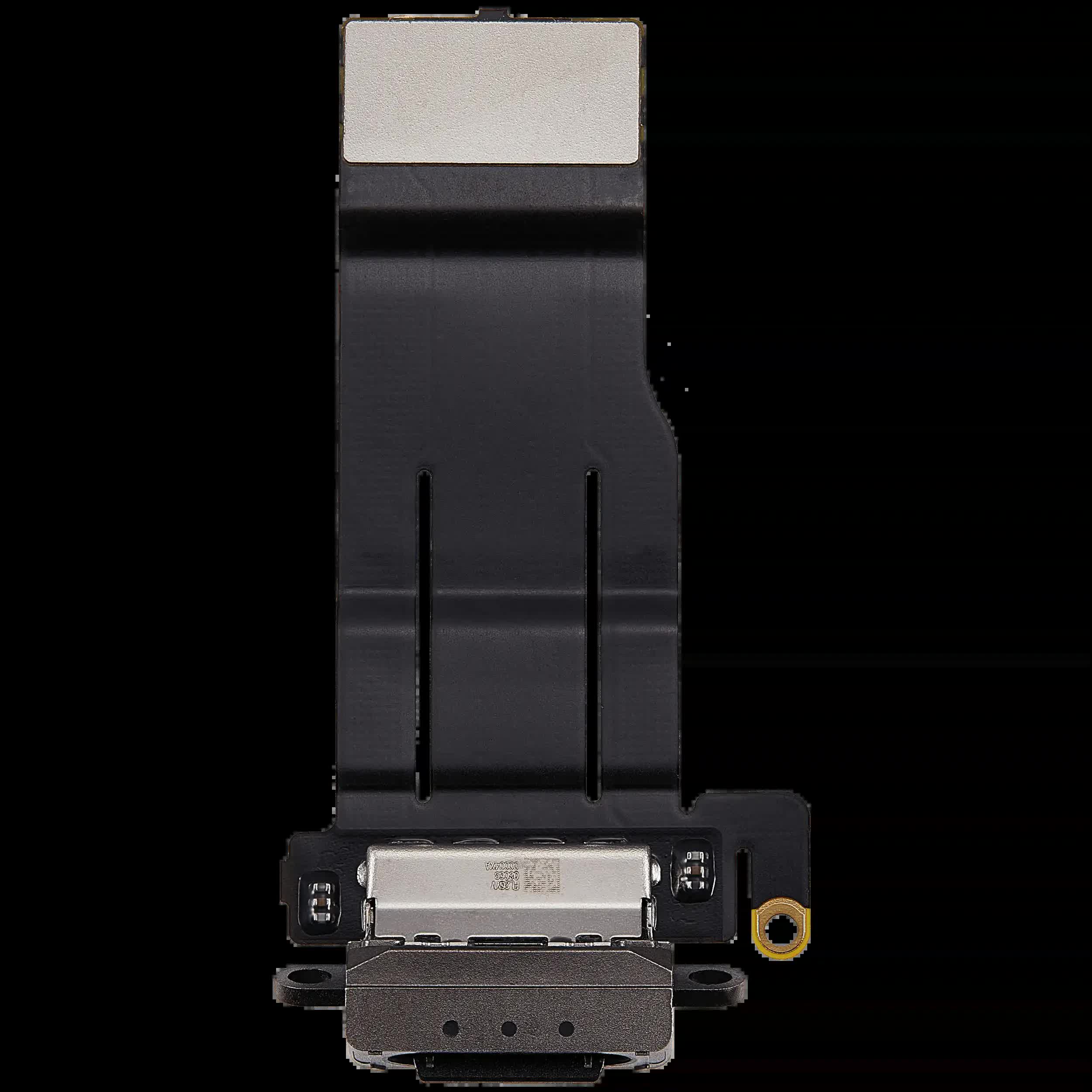 Ladebuchse Flexkabel für für iPad Pro 13" 7th Gen (2024) (WiFi / Cellular) (Premium) (Space Black)
