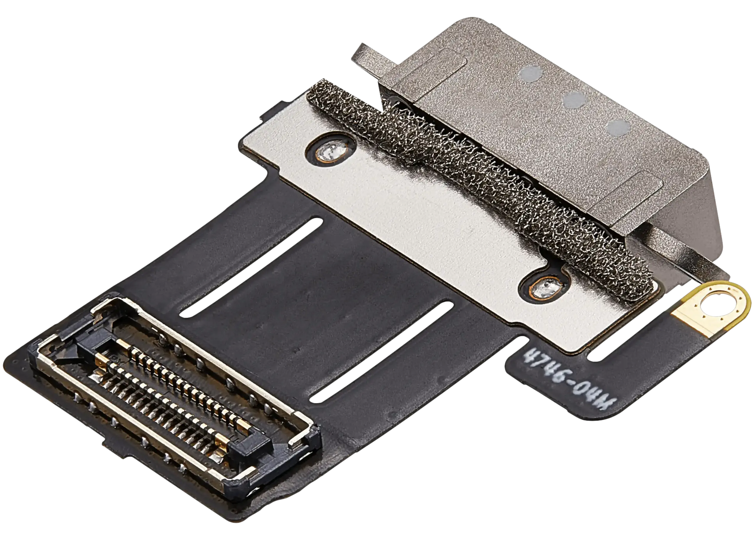 Ladebuchse Flexkabel für iPad Pro 11" 5th Gen (2024) (Premium) (Silver (Silber)) – Bild 4