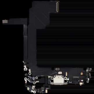 Ladebuchse Flexkabel für iPhone 15 Pro Max (Aftermarket Plus) (Natural Titanium)