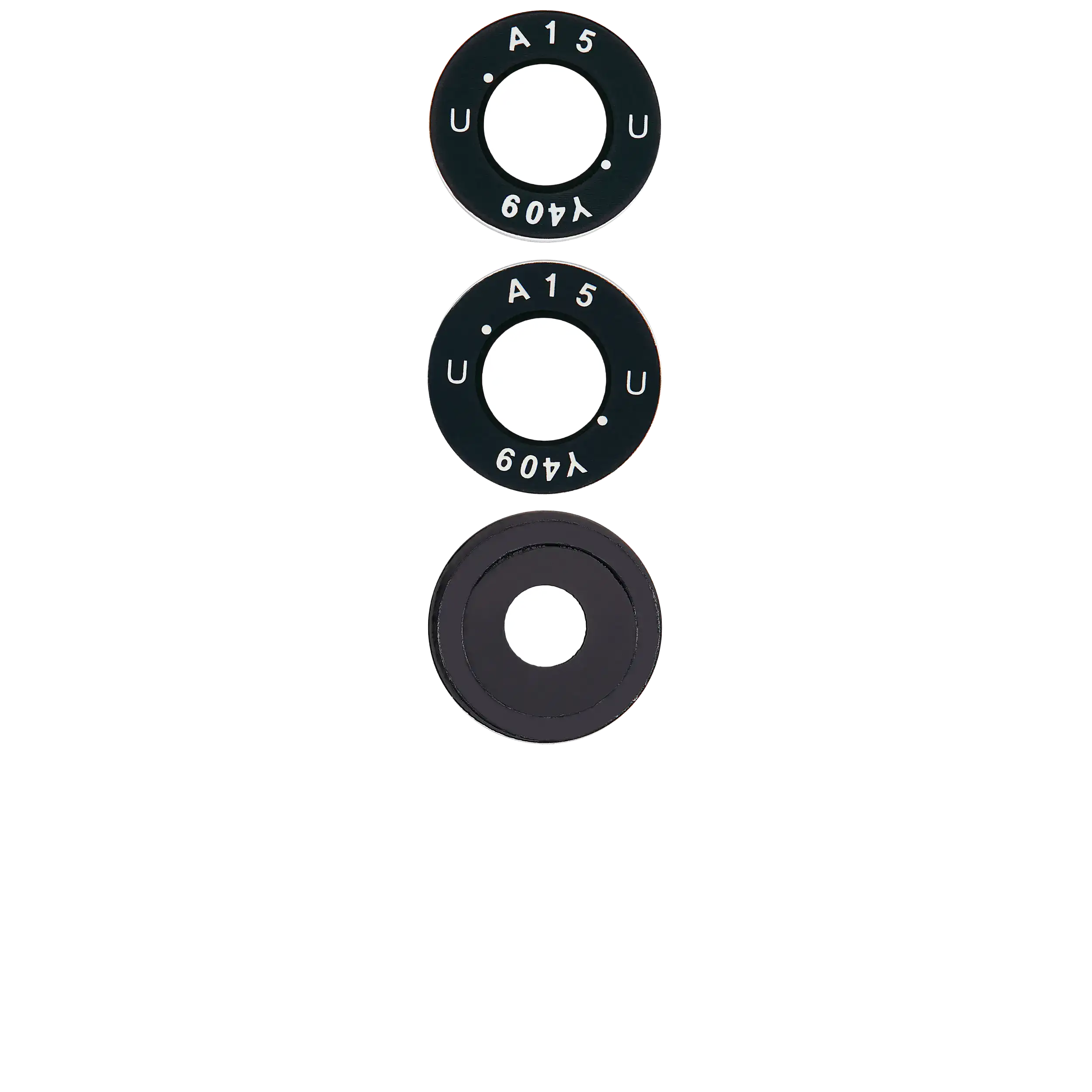 Rückkamera-Glas (nur Glas) mit Klebefolie für Samsung Galaxy A15 4G (A155 / 2023) / A15 5G (A156 / 2023) (3-teiliges Set) – Bild 2