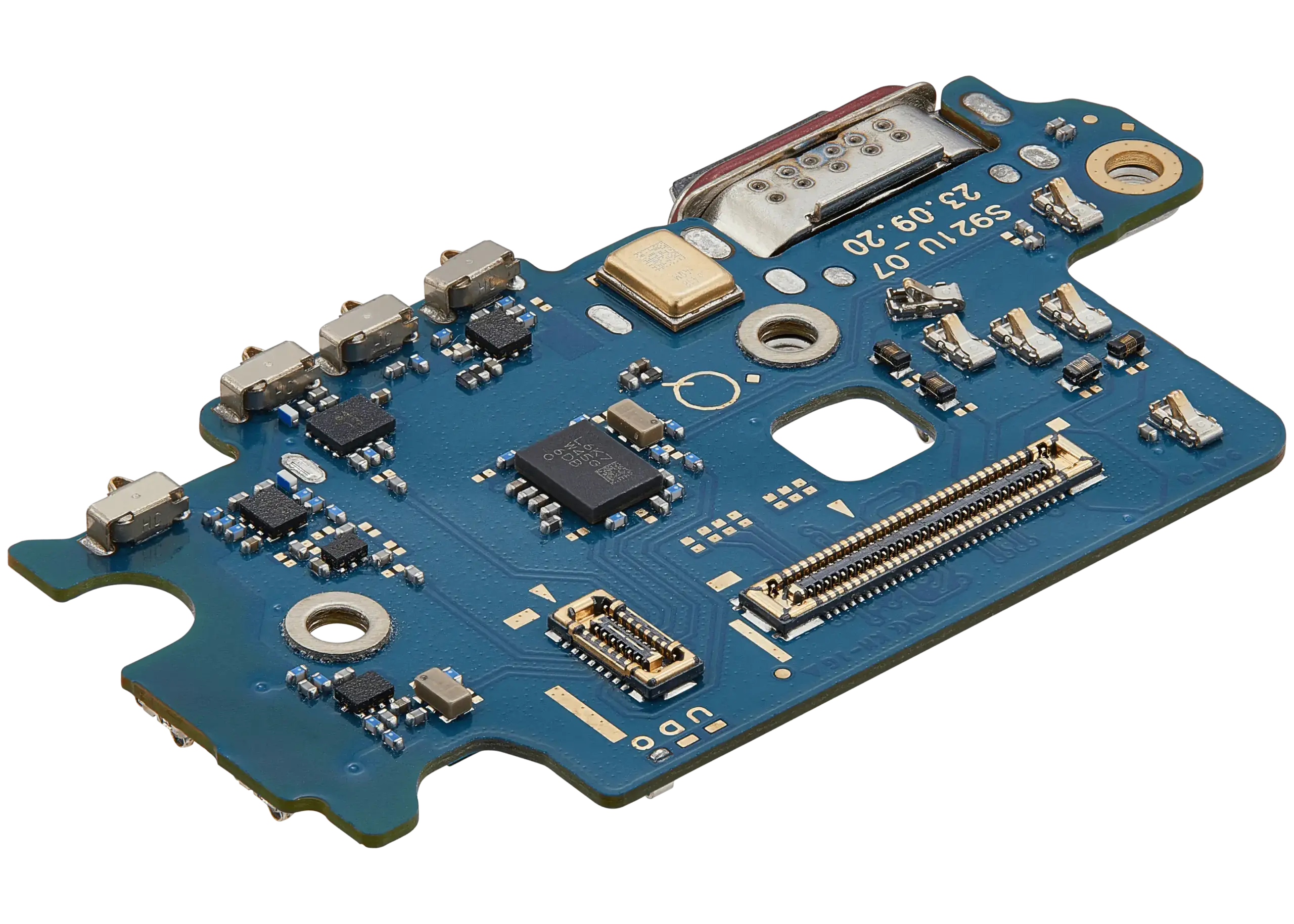 Ladebuchse mit SIM-Kartenleser für Samsung Galaxy S24 5G (S9210) (Dual Card Version) (Premium) – Bild 4
