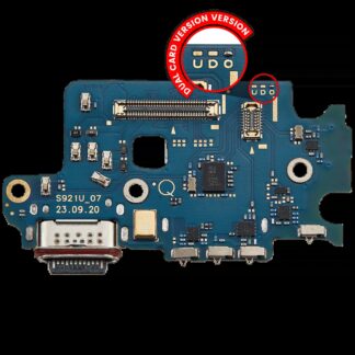 Ladebuchse mit SIM-Kartenleser für Samsung Galaxy S24 5G (S9210) (Dual Card Version) (Premium)