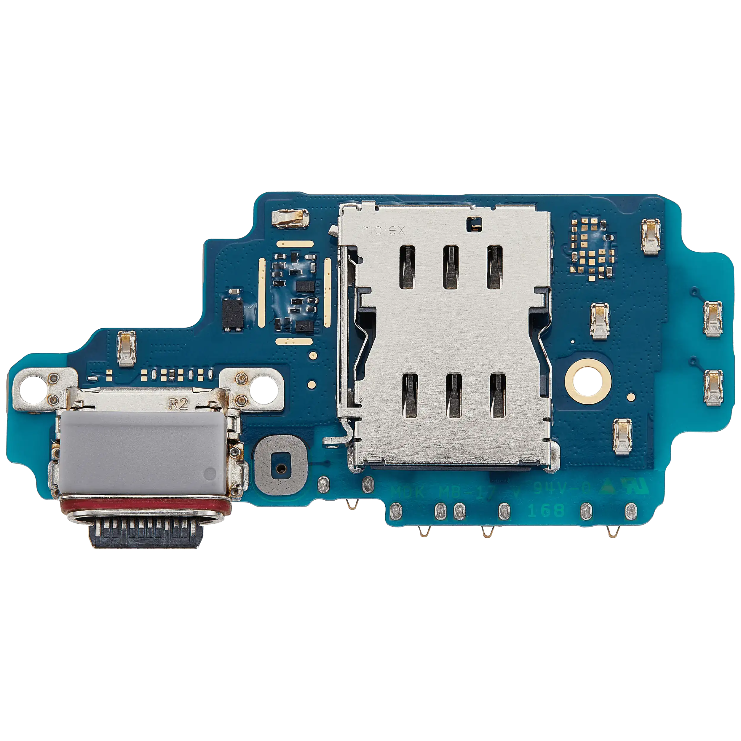 Ladebuchse mit SIM-Kartenleser für Samsung Galaxy S24 Ultra 5G (S9280) (Dual Card Version) (Premium) – Bild 4