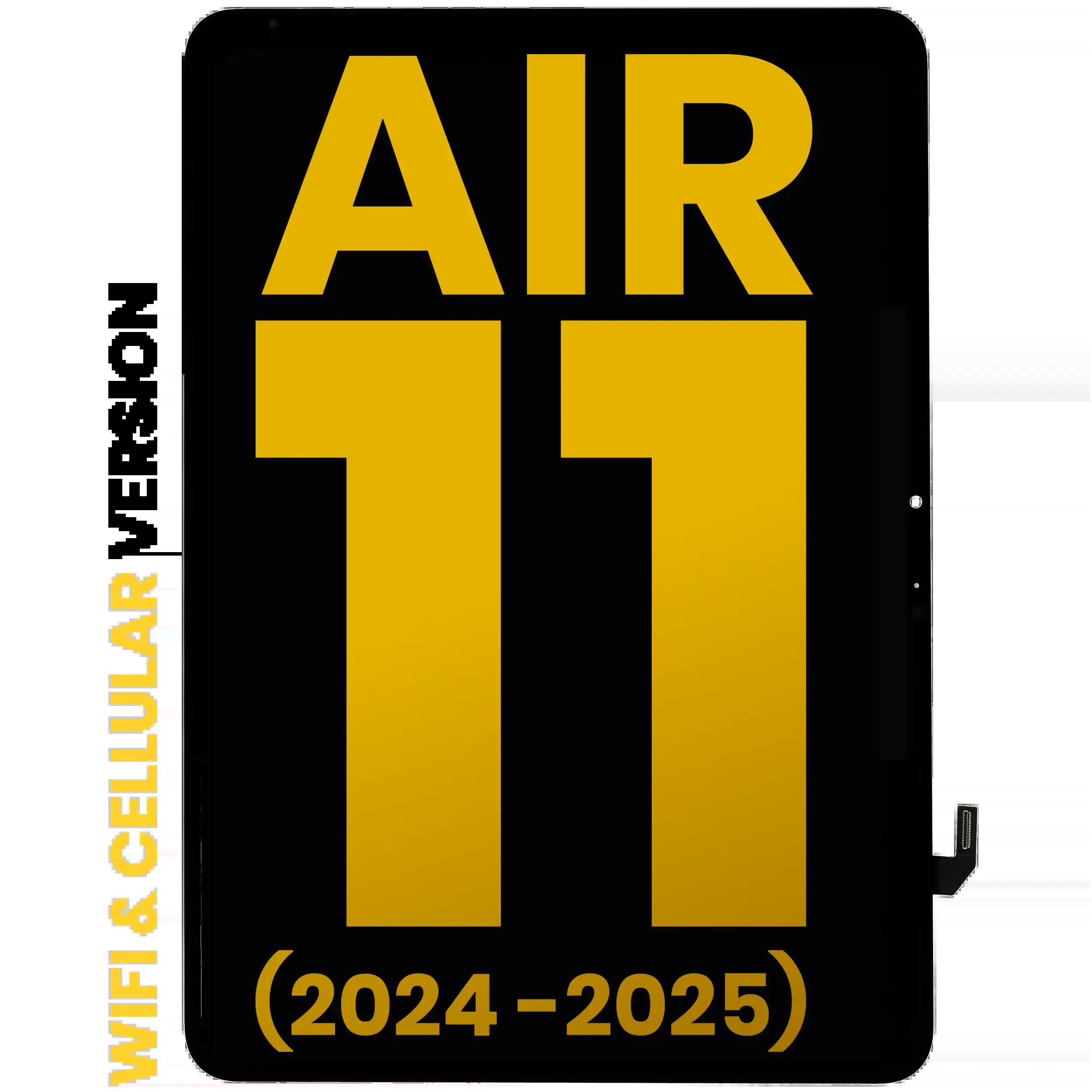 LCD Display mit Touchscreen-Digitizer für iPad Air 11" (2024 / 2025 / 2026) (WiFi & Cellular) (professionell aufgearbeitet)