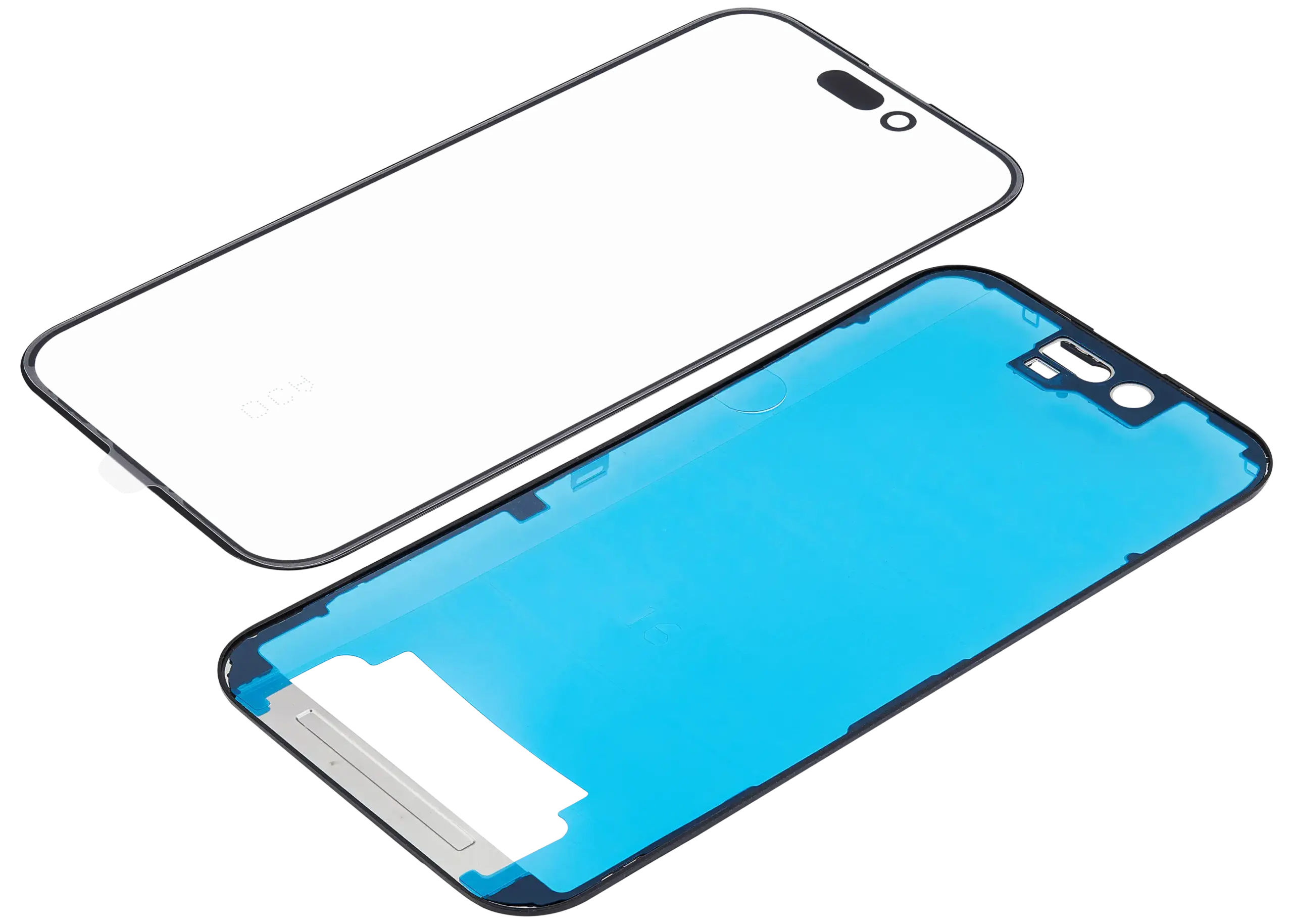 3 in 1 (Glas mit OCA vormontiert + Rahmen) für iPhone 16 (OCA Master) – Bild 4
