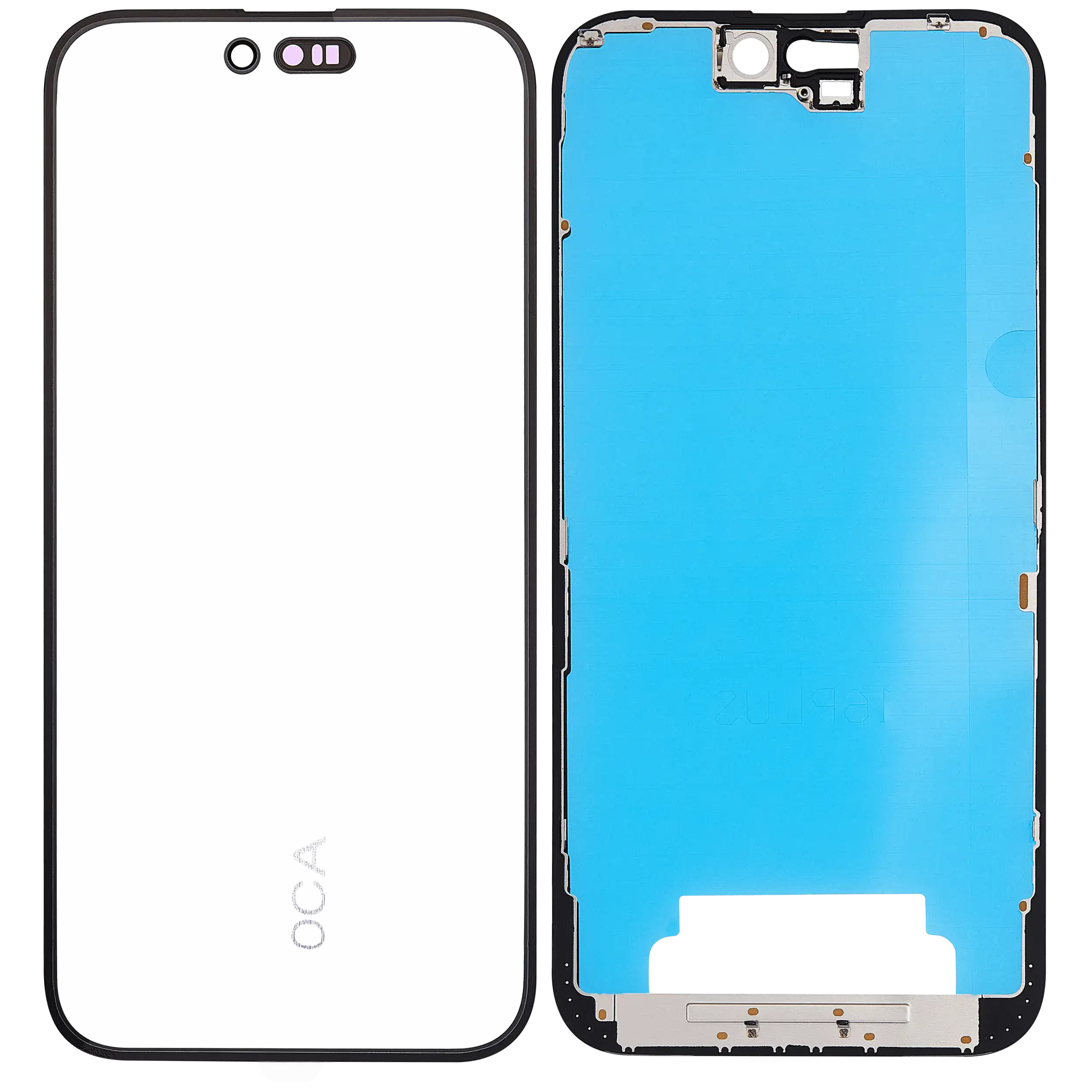 3 in 1 (Glas mit OCA vormontiert + Rahmen) für iPhone 16 Plus (OCA Master) – Bild 3