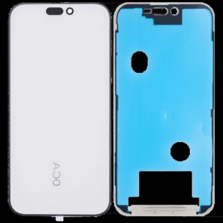 3 in 1 (Glas mit OCA vormontiert + Rahmen) für iPhone 16 Pro Max (OCA Master)