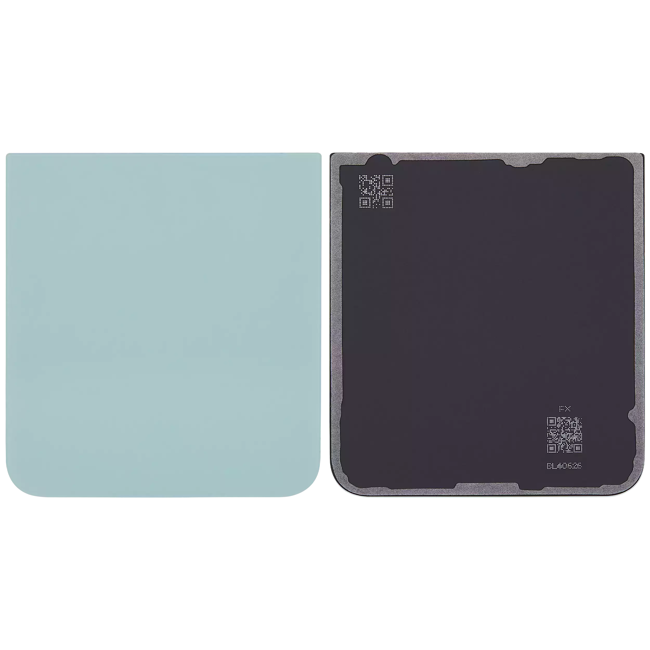 Rückdeckelglas für Samsung Galaxy Z Flip 6 5G (Aftermarket Plus) (Mint) – Bild 2