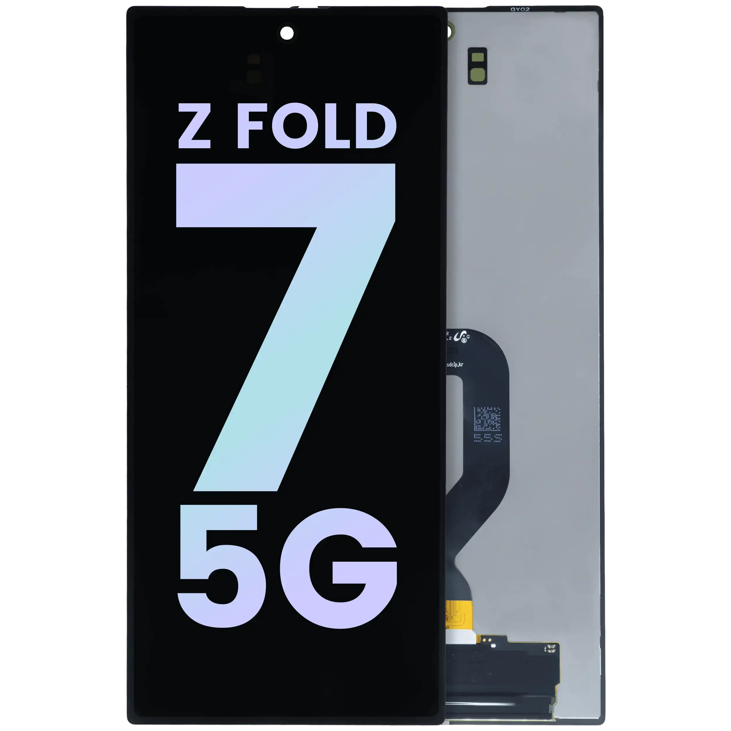 Inner OLED Display ohne Rahmen für Samsung Galaxy Z Fold 5 5G (US & International) (Service Pack) – Bild 4