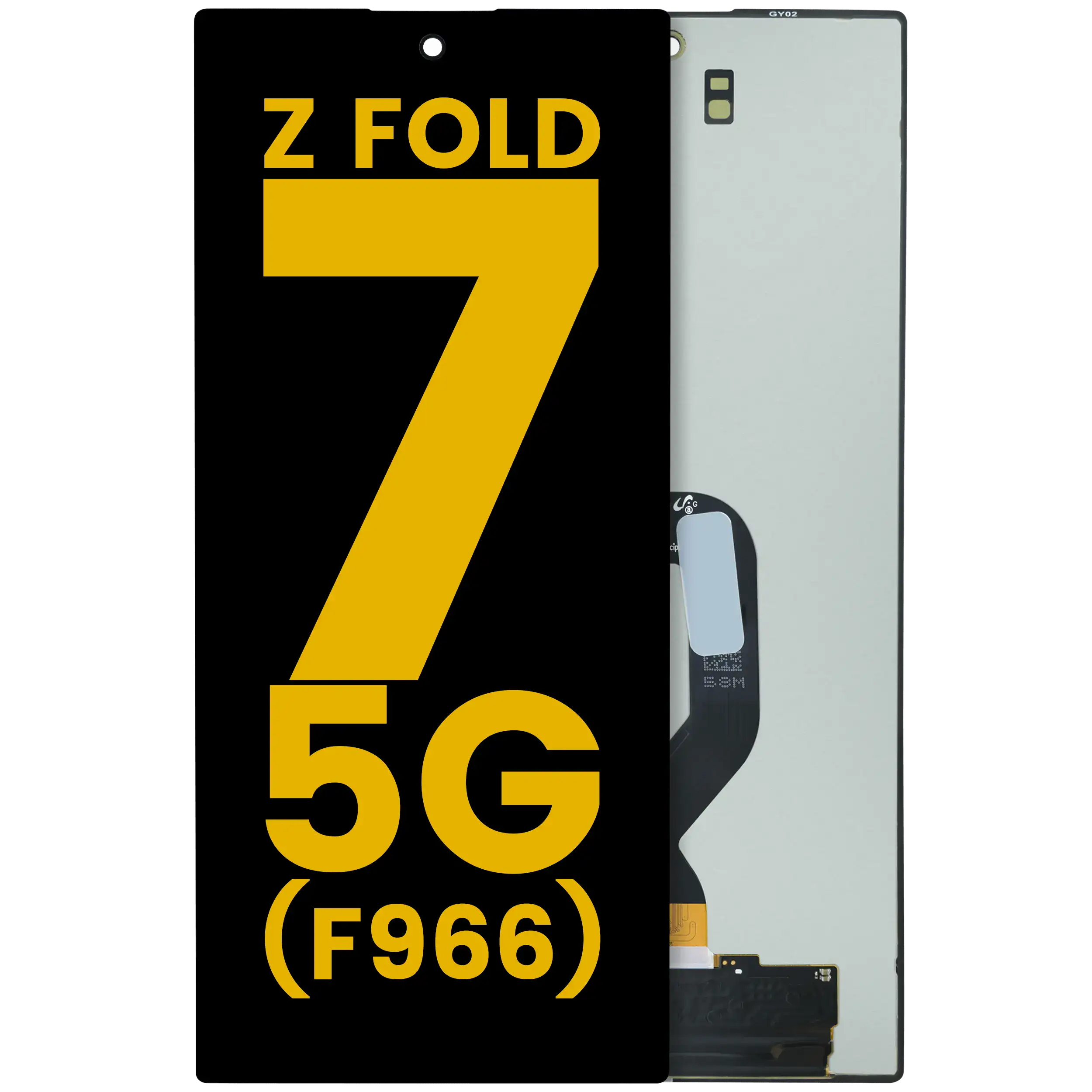 Inner OLED Display ohne Rahmen für Samsung Galaxy Z Fold 5 5G (US & International) (Service Pack) – Bild 5