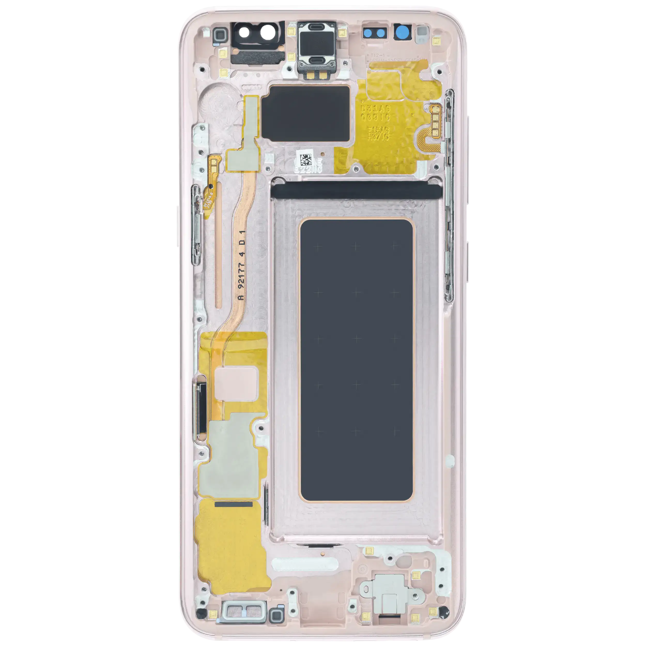 LCD Display mit Rahmen für Samsung Galaxy S8 (Service Pack) (Pink (Rosa)) – Bild 4