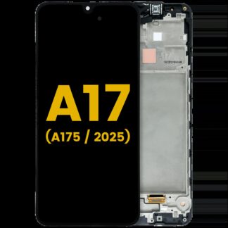 OLED Display mit Rahmen für Samsung Galaxy A17 4G (A175/ 2025) (professionell aufgearbeitet)