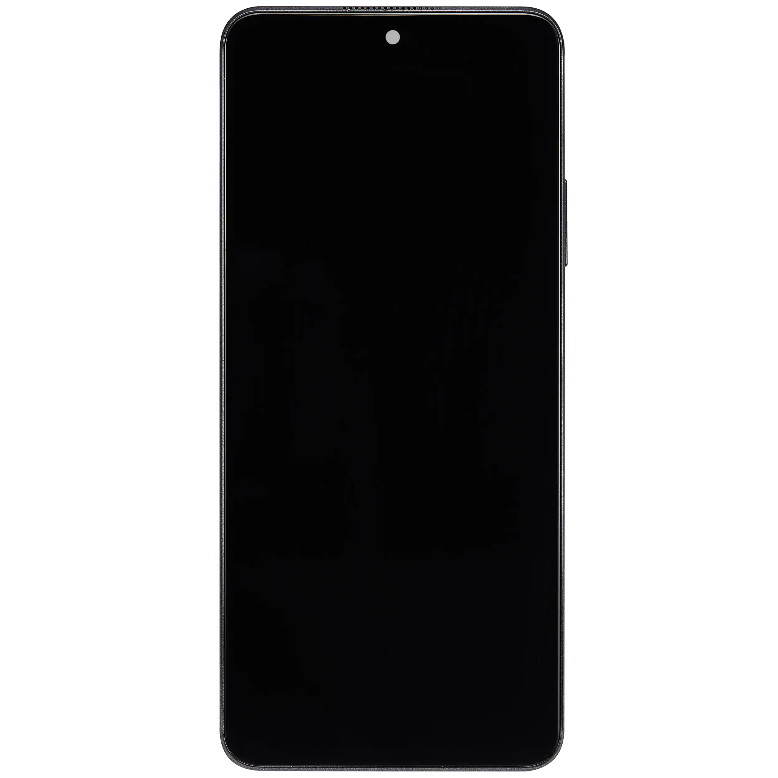 LCD Display mit Rahmen für Realme 10 Pro (RMX3661) (professionell aufgearbeitet) (Dark Matter) – Bild 3