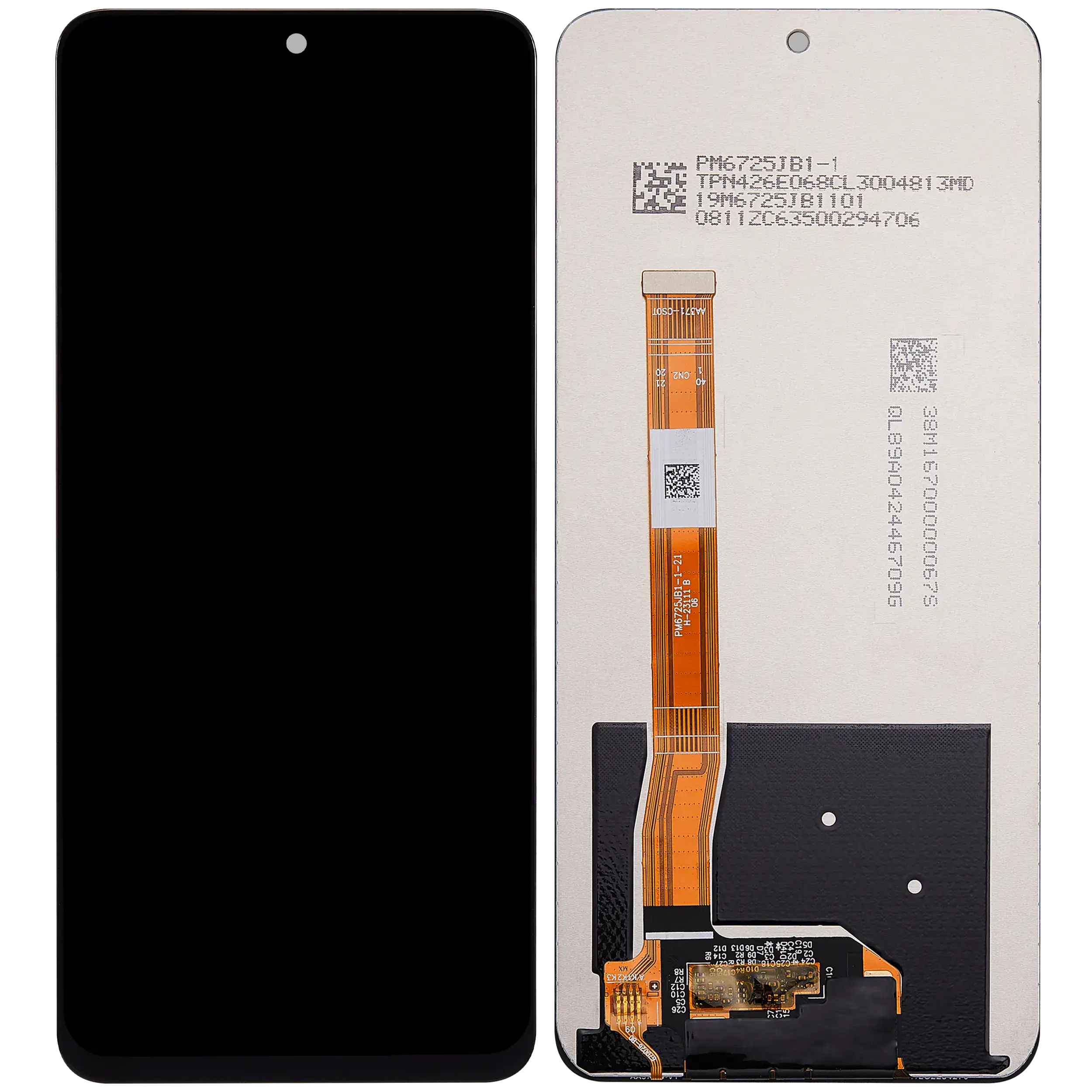 LCD Display ohne Rahmen für Realme 10 Pro (RMX3661) (professionell aufgearbeitet) – Bild 2