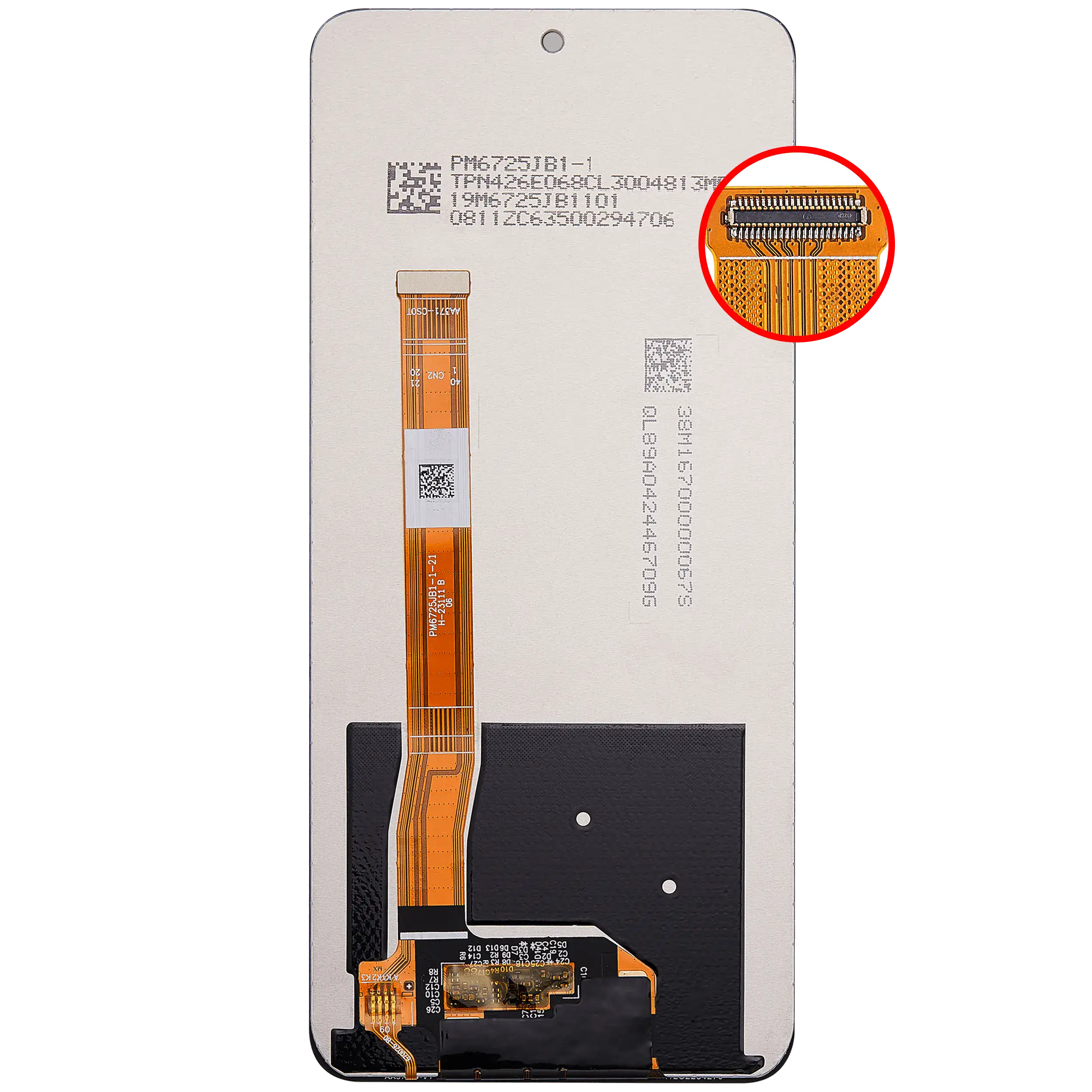 LCD Display ohne Rahmen für Realme 10 Pro (RMX3661) (professionell aufgearbeitet) – Bild 4