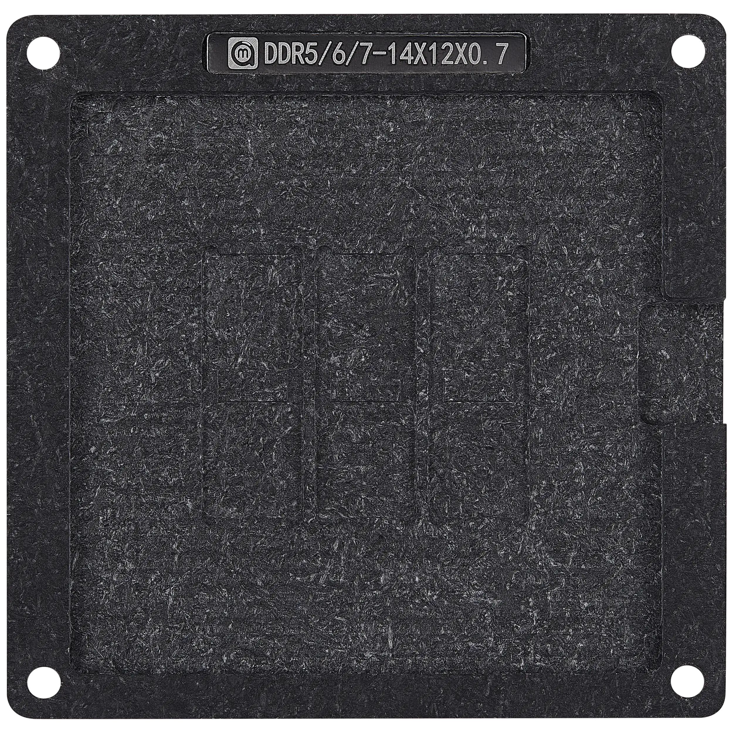DDR BGA Reballing Stencil Temple Station für DDR 5 / 6 BGA170 /180 Video Memory Chip Positioning (Amaoe) – Bild 2