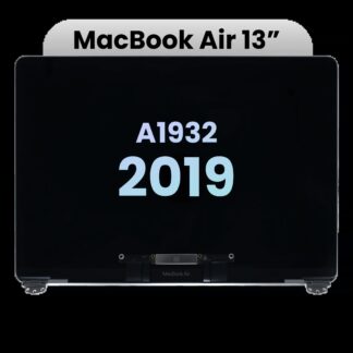 komplette LCD-Displayeinheit für MacBook Air 13" A1932 (2019) (Original) (Silver (Silber))