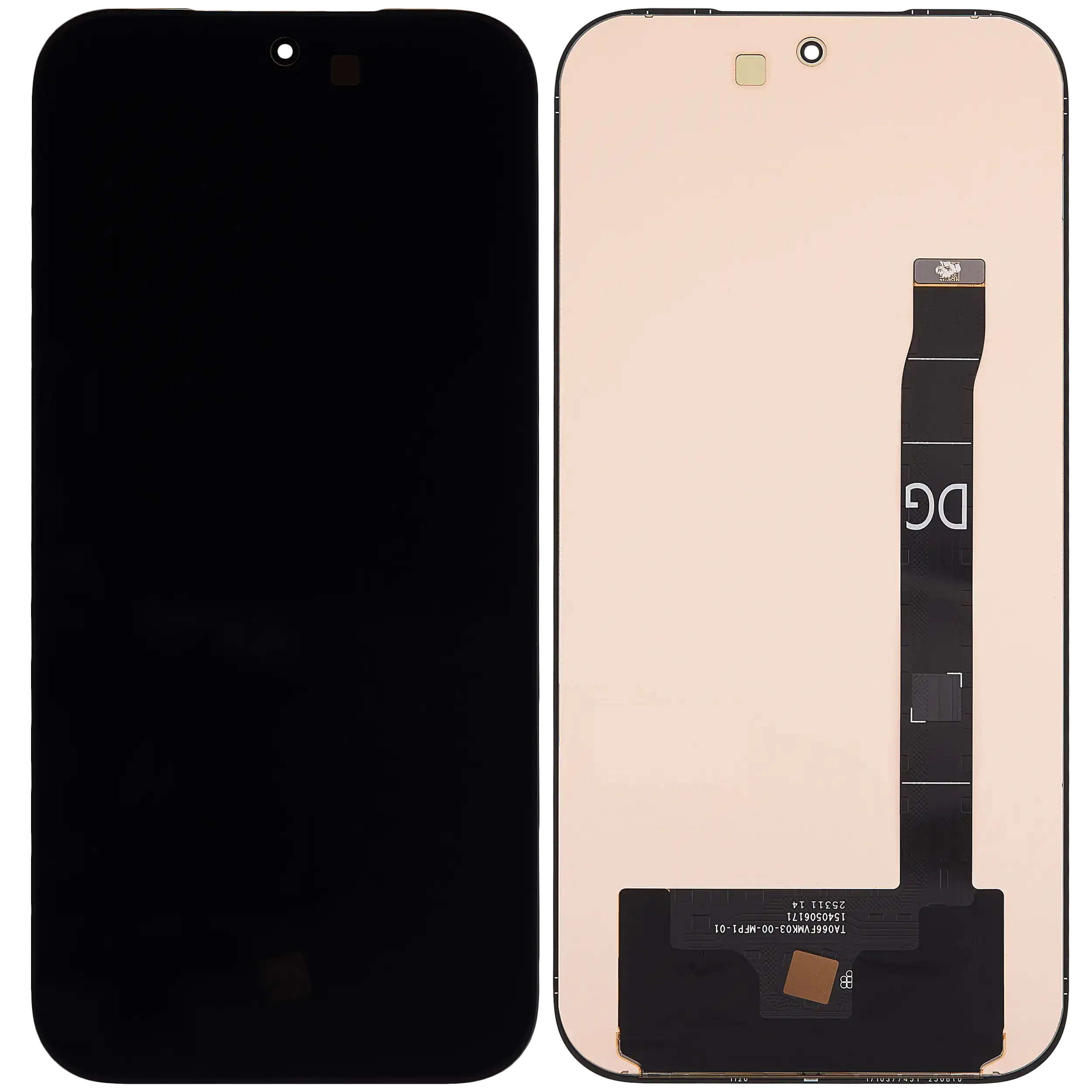 OLED Display ohne Rahmen für Xiaomi Poco X8 Pro / Redmi Turbo 5 (professionell aufgearbeitet) – Bild 2