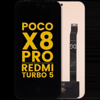 OLED Display ohne Rahmen für Xiaomi Poco X8 Pro / Redmi Turbo 5 (professionell aufgearbeitet)
