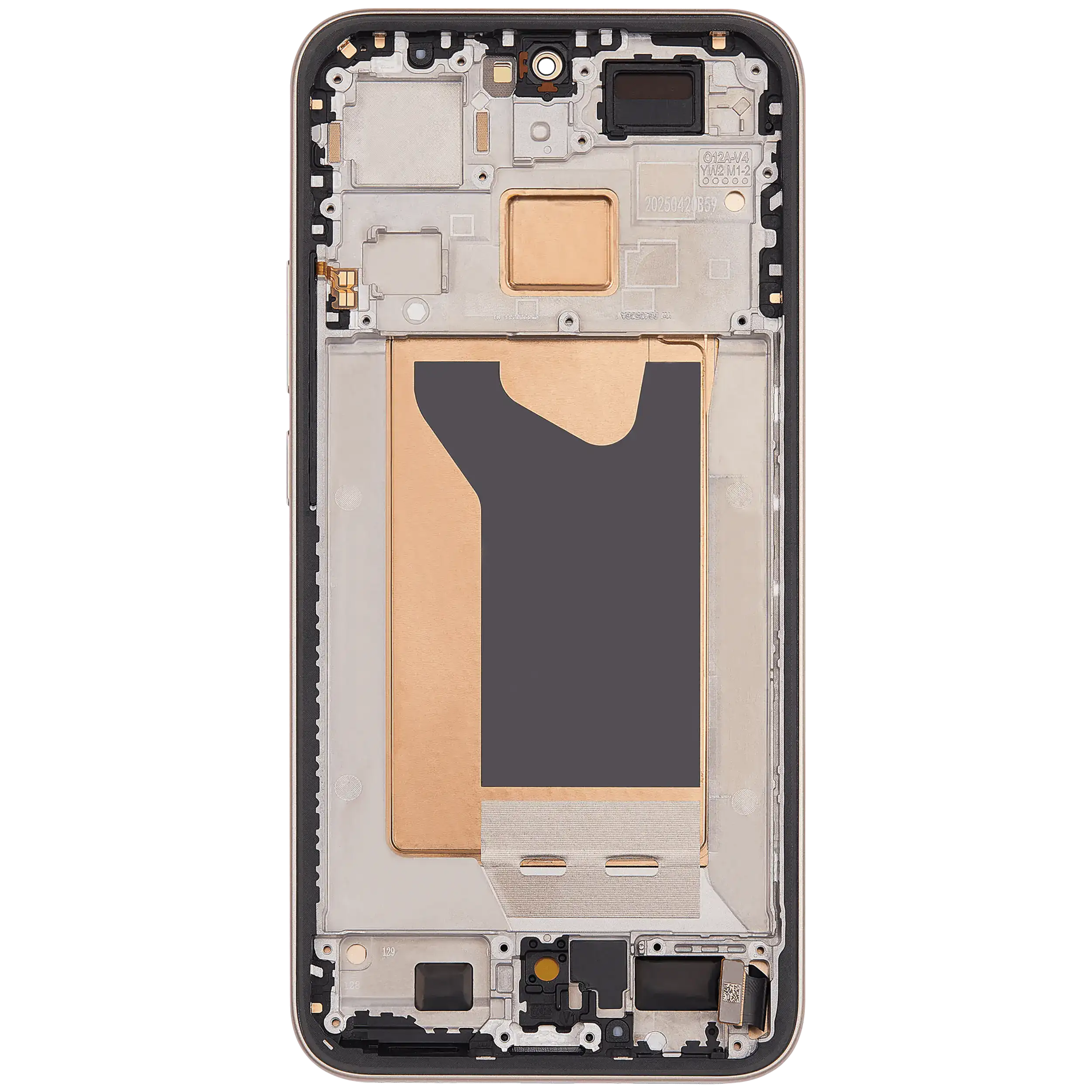 OLED Display mit Rahmen für Xiaomi 15T (professionell aufgearbeitet) (Rose Gold) – Bild 4