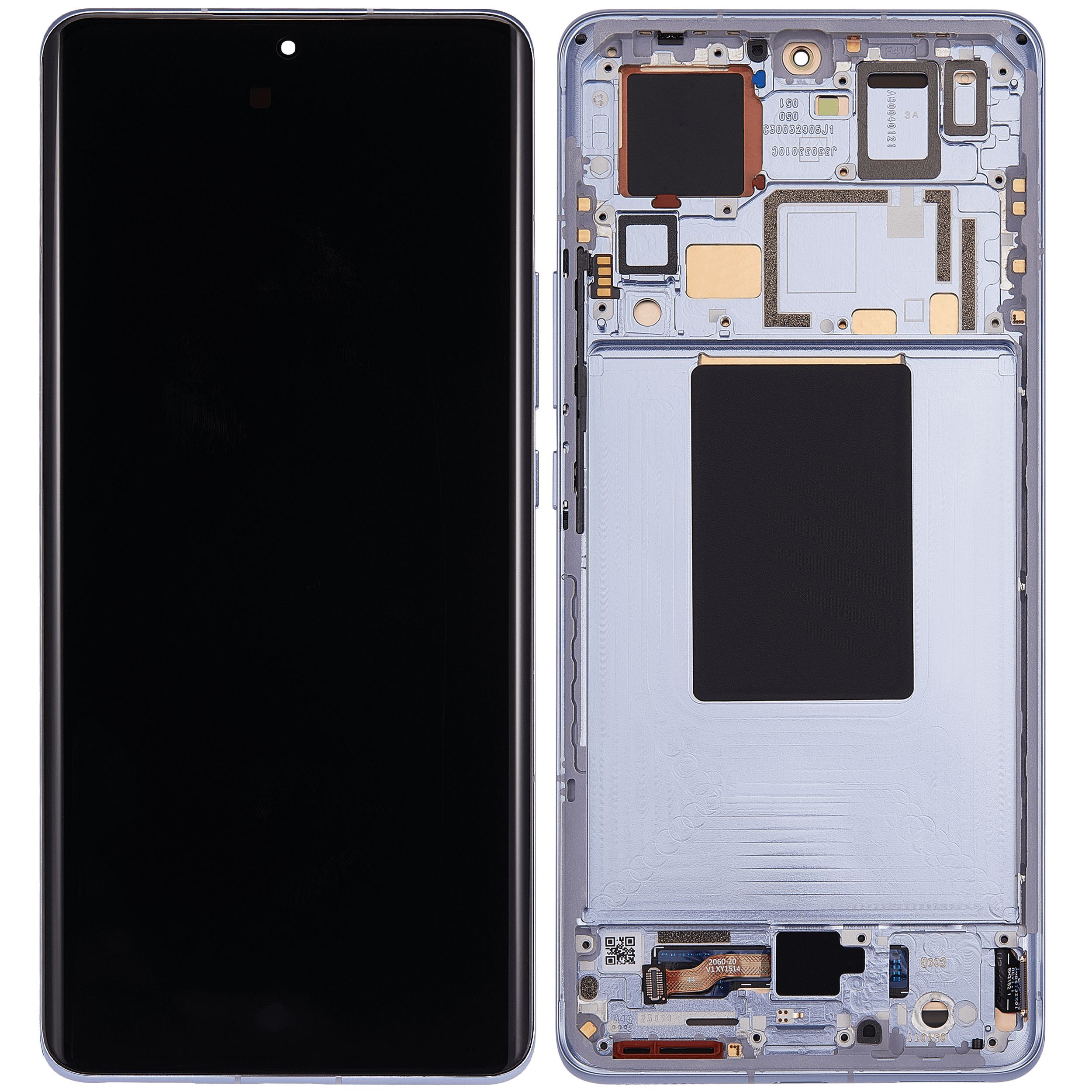 OLED Display mit Rahmen für Xiaomi 12 Pro / 12S Pro (professionell aufgearbeitet) (Blue (Blau)) – Bild 2