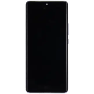 OLED Display mit Rahmen für Xiaomi 12 Pro / 12S Pro (professionell aufgearbeitet) (Blue (Blau))