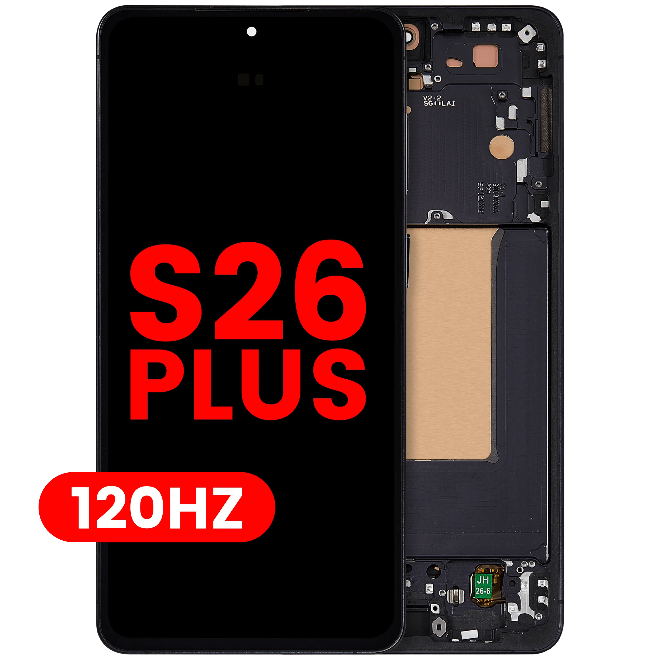 OLED Display ohne Rahmen für Samsung Galaxy S26 Plus 5G (professionell aufgearbeitet) – Bild 5