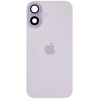 Rückglas mit MagSafe Magnet & NFC & Taschenlampen-Flexkabel für iPhone 17 (ausgebautes Originalteil: Grade B) (Lavender)