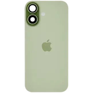 Rückglas mit MagSafe Magnet & NFC & Taschenlampen-Flexkabel für iPhone 17 (ausgebautes Originalteil: Grade B) (Sage)