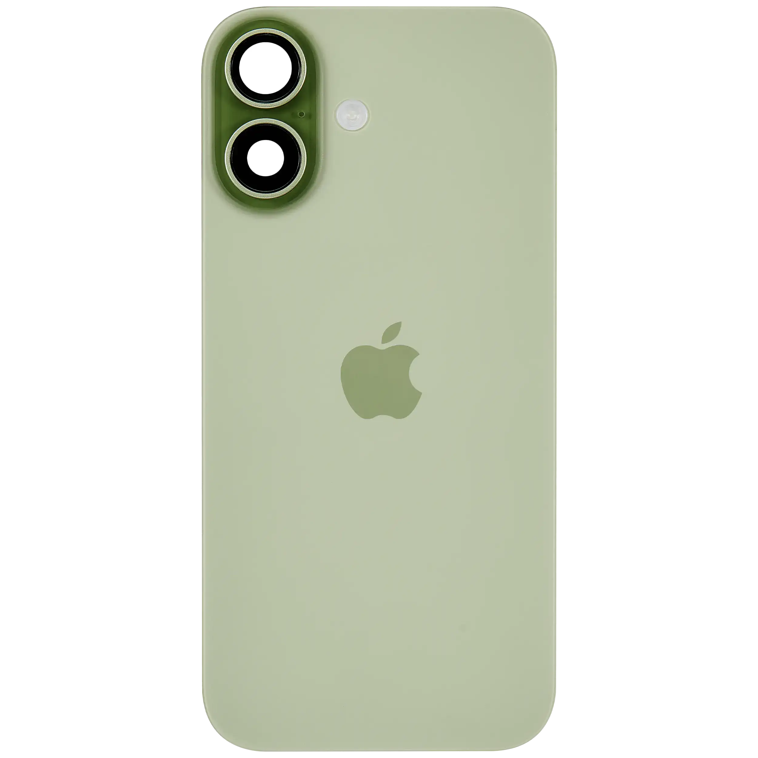 Rückglas mit MagSafe Magnet & NFC & Taschenlampen-Flexkabel für iPhone 17 (ausgebautes Originalteil: Grade B) (Sage) – Bild 3