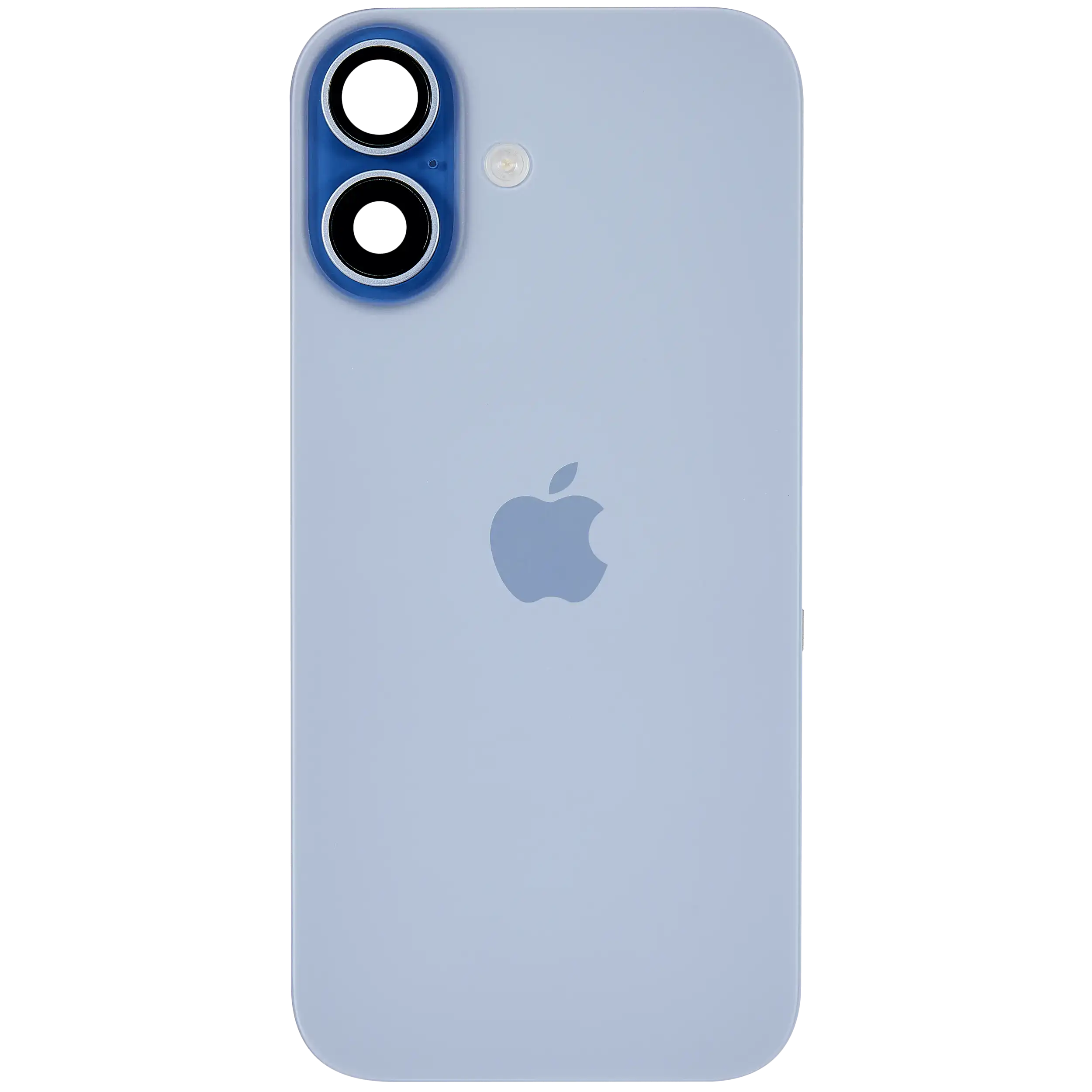 Rückglas mit MagSafe Magnet & NFC & Taschenlampen-Flexkabel für iPhone 17 (ausgebautes Originalteil: Grade C) (Mist Blue) – Bild 3