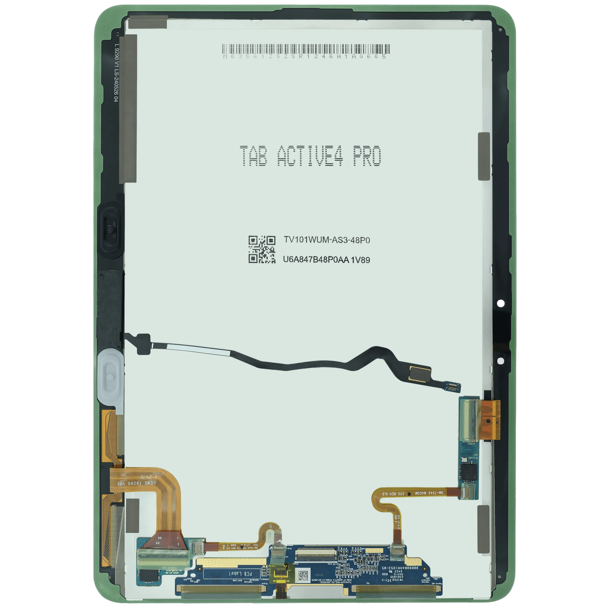 LCD Display ohne Rahmen für Samsung Galaxy Tab Active 4 Pro 10.1" (T630 / T636 / T638) (2022) (Service Pack) – Bild 4