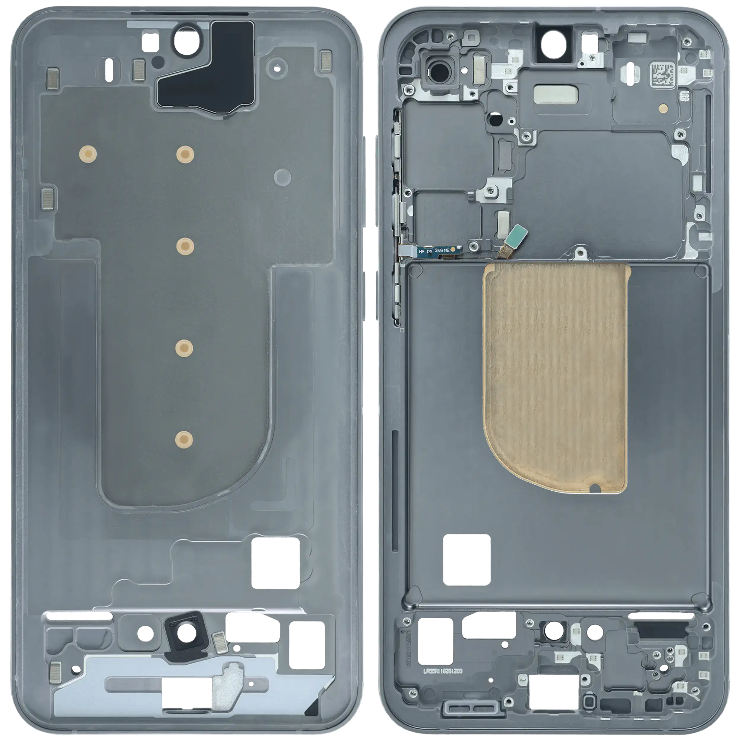 Mittelrahmen für Samsung Galaxy S23 FE (International version) (Service Pack) (Graphite) – Bild 2