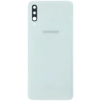 Rückdeckel mit Kameraglas für Samsung Galaxy A70 (A705) (Service Pack) (White (Weiß))